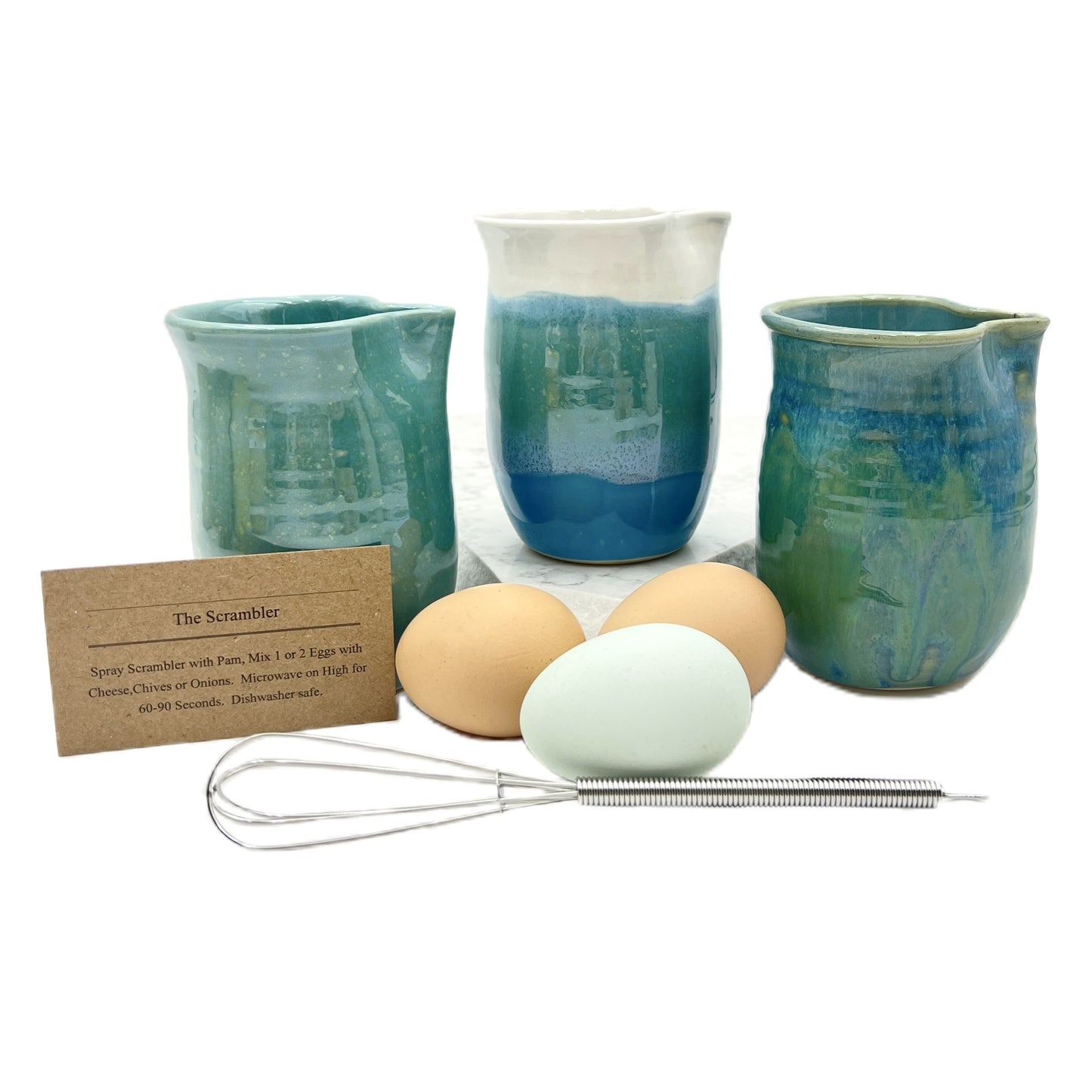 Egg Scrambler Pottery 1818 Farms