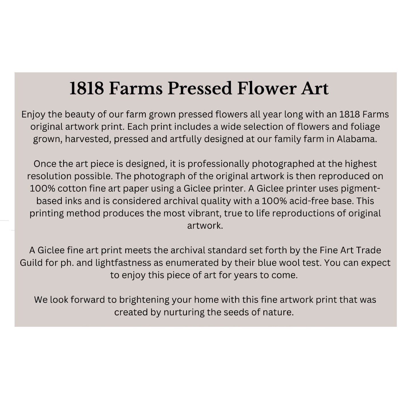 Ohio Themed Giclée Print - "Where I Bloom" Collection Giclee Art Print 1818 Farms