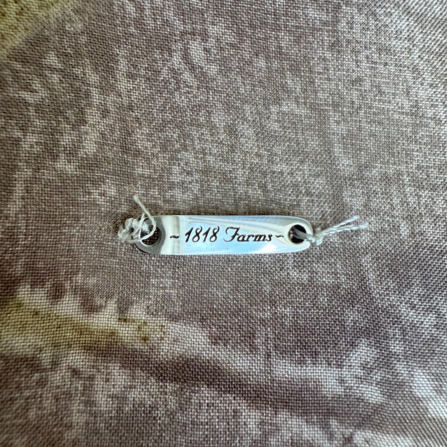 Silk Scarf | "Marjorie" Dark Walnut Scarf 1818 Farms