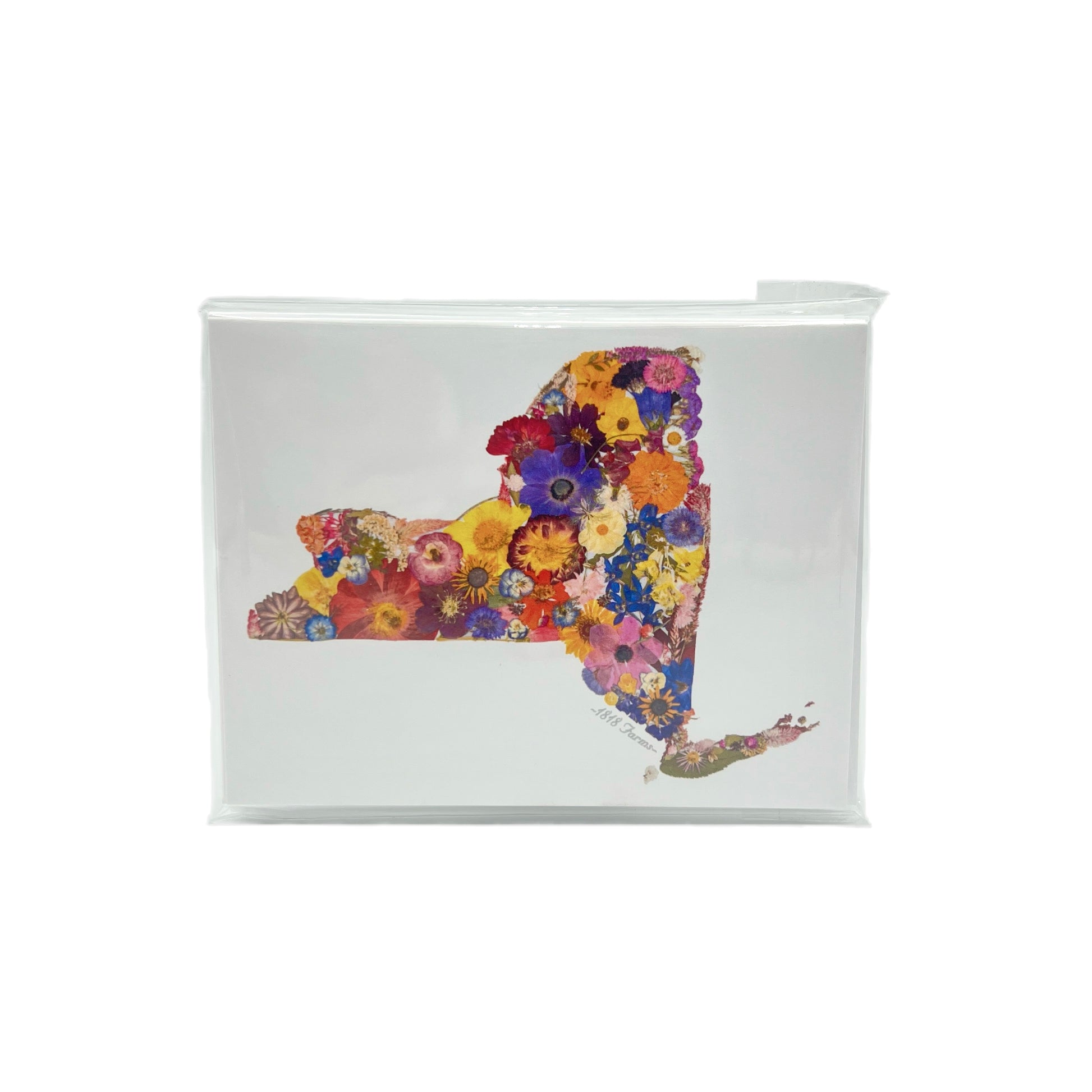 New York Themed Notecards (Set of 6)  - "Where I Bloom" Collection Notecard 1818 Farms   