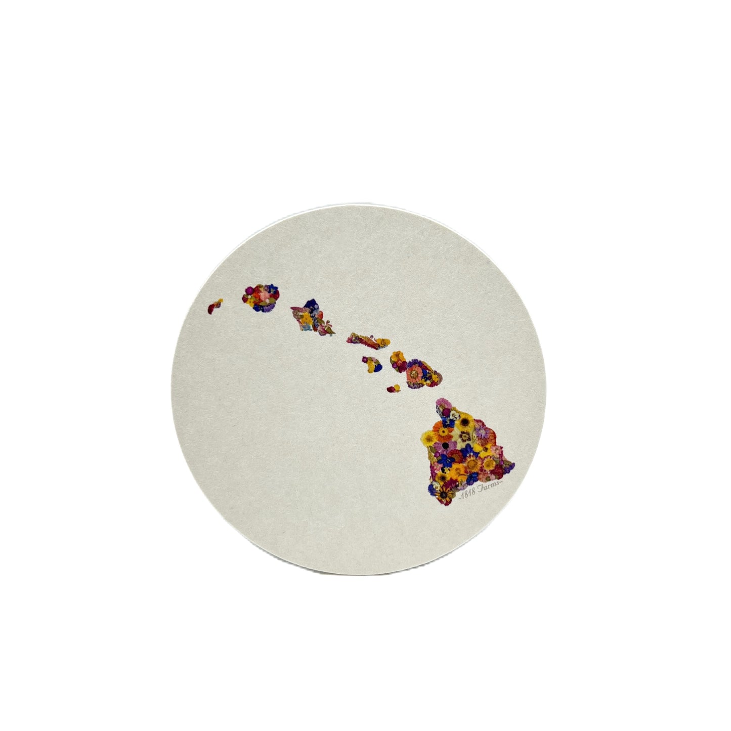 Hawaii Themed Coasters (Set of 6) - "Where I Bloom" Collection Coaster 1818 Farms