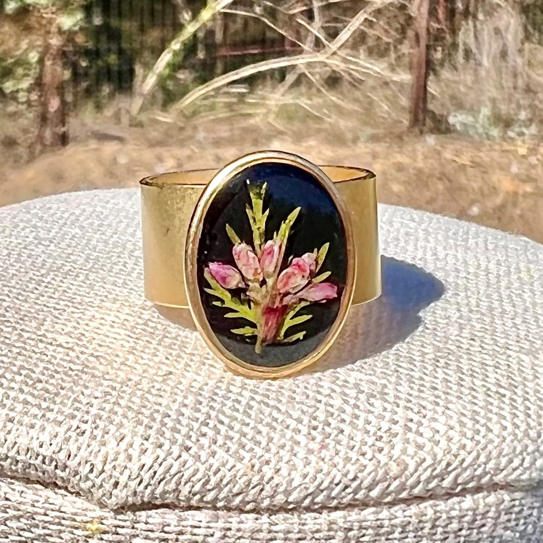 resin jewelry flowers
