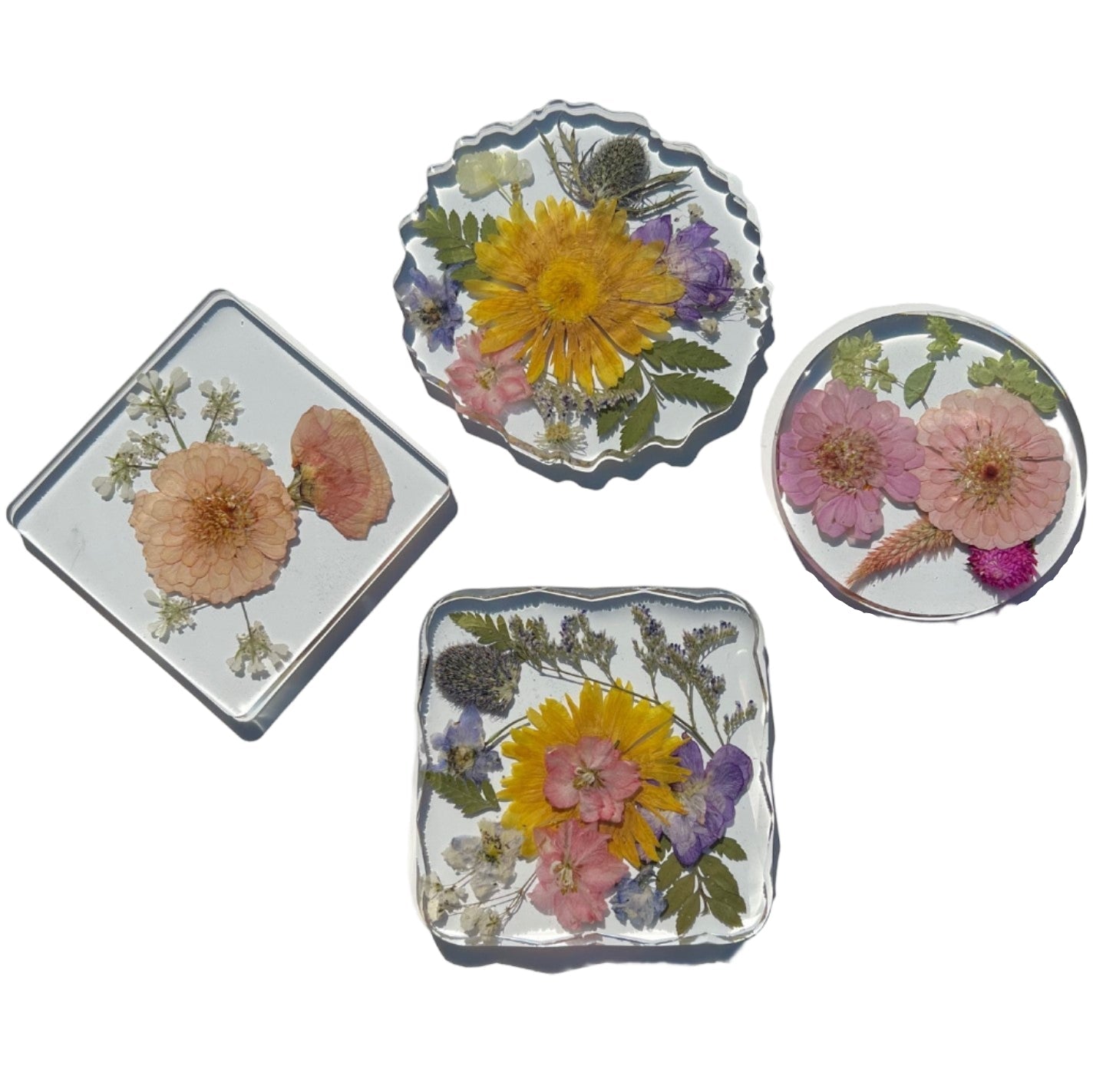 Coasters Resin Art Resin Art 1818 Farms All 4 Styles for $88