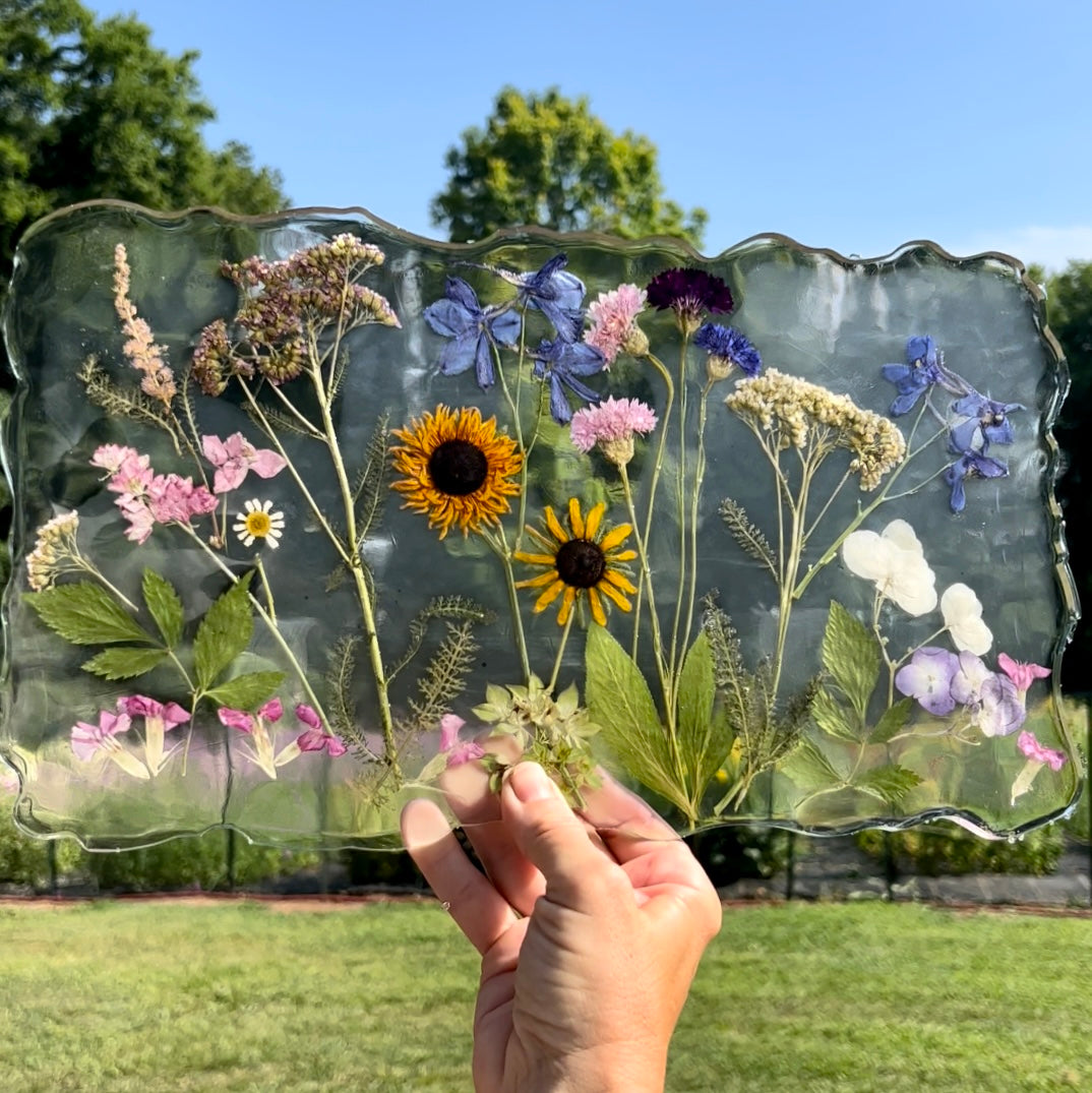 Rectangular Tray Resin Art Resin Art 1818 Farms