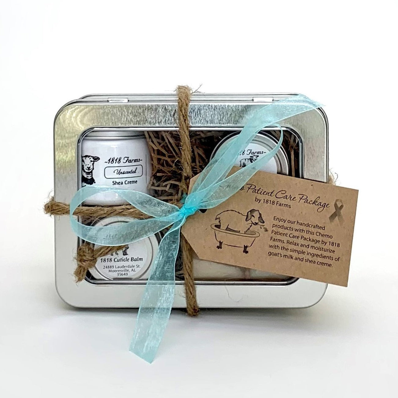 Chemo Patient Care Package Gift Basket 1818 Farms