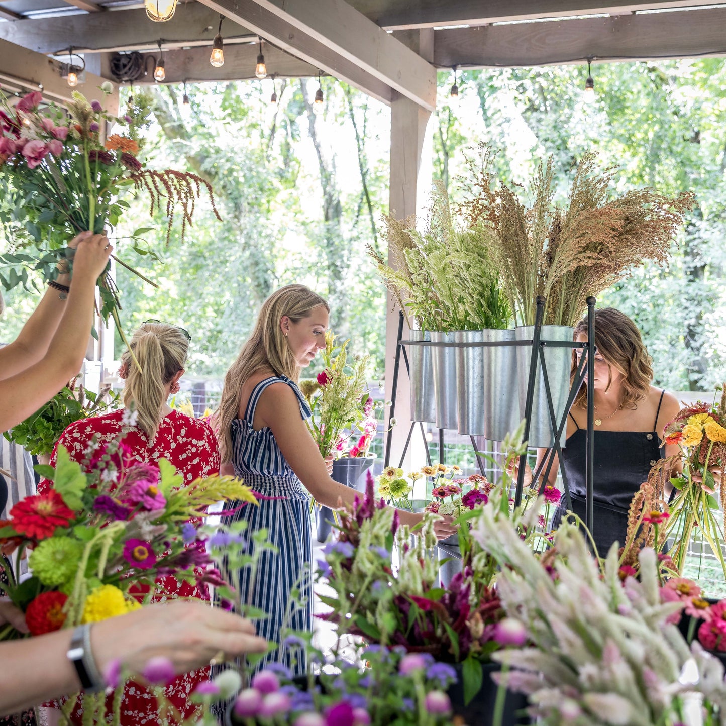 Mother’s Day Weekend Teacup Flower Arranging Workshop Classes & Events 1818 Farms