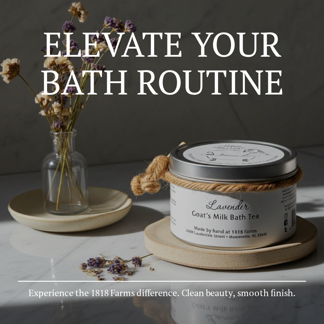 Benefits of Lavender Goat’s Milk Bath Tea for Soft, Calm Skin