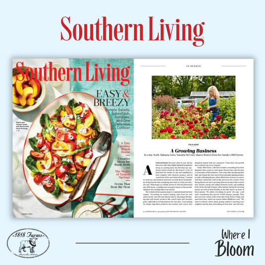 1818 Farms Featured In Southern Living Magazine