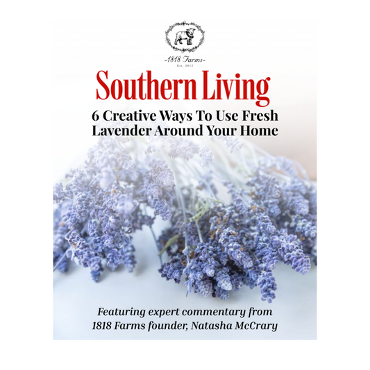 Natasha McCrary of 1818 Farms Shares 6 Creative Ways To Use Fresh Lavender Around Your Home