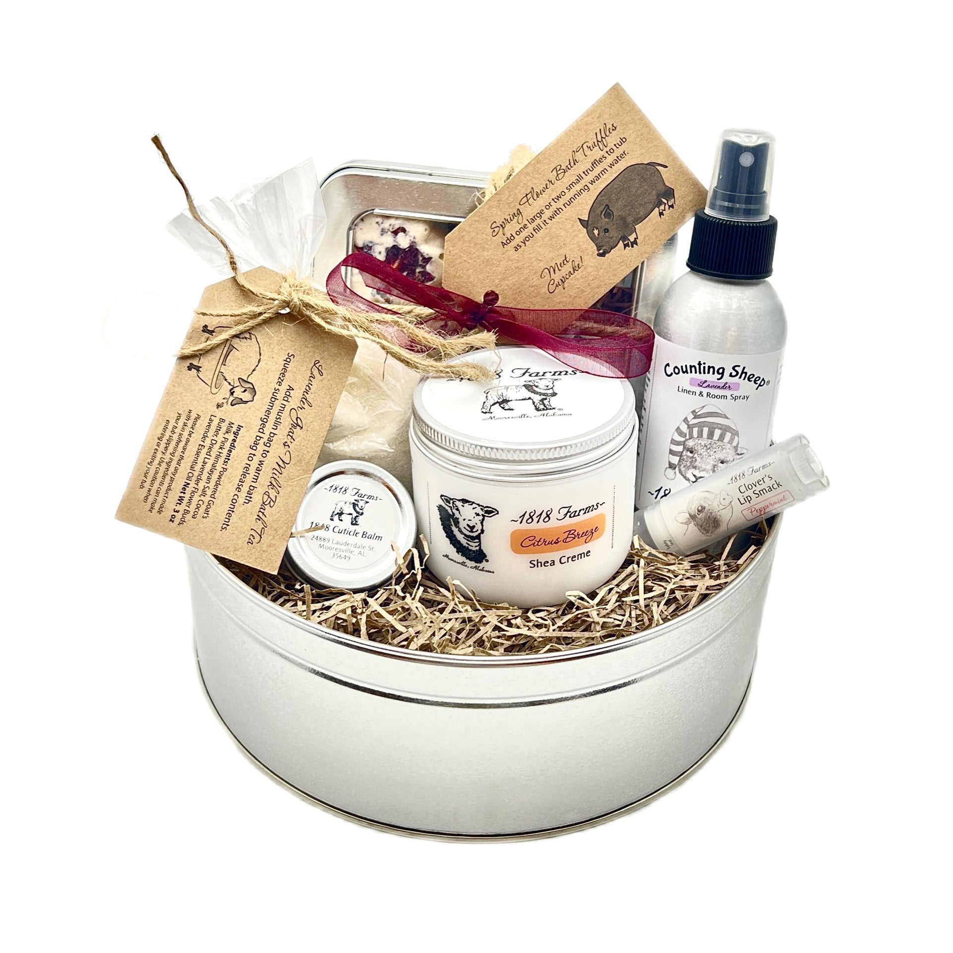 Goat Soap Gift Basket (large)