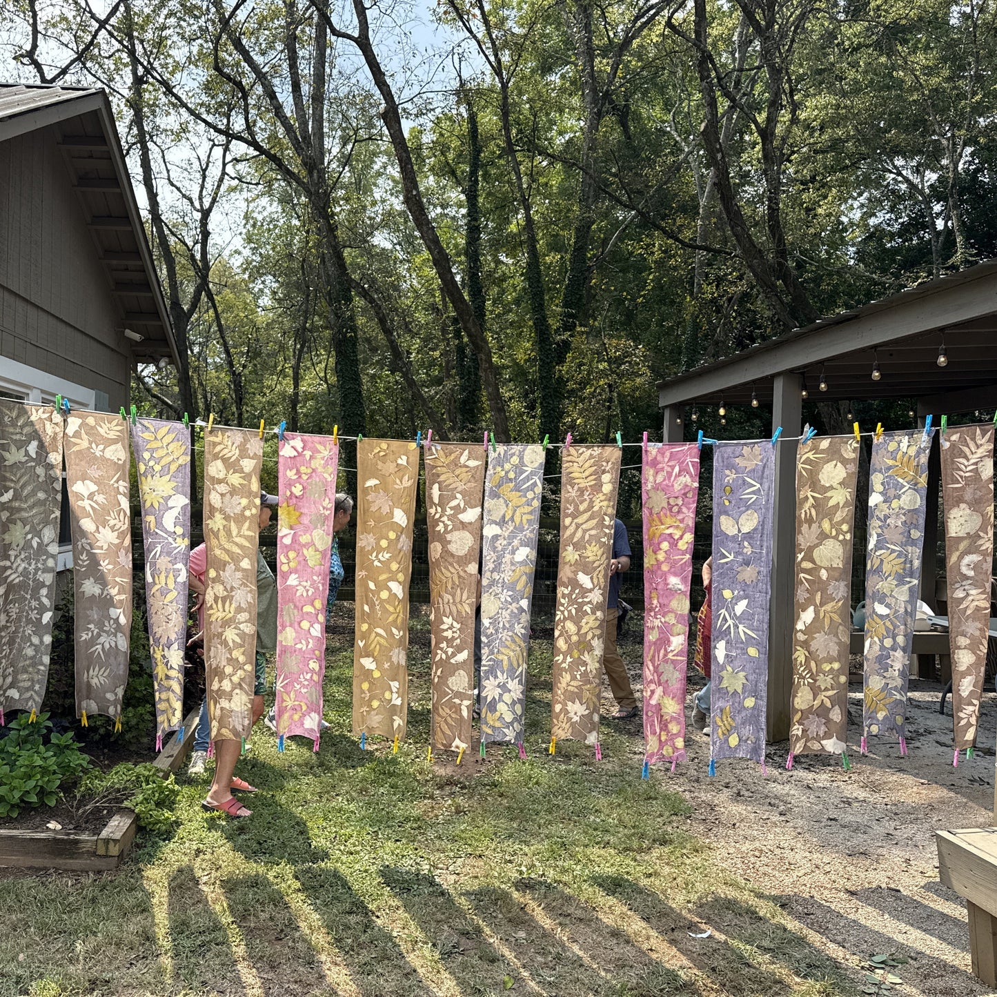 A Day of Dyeing and Eco-Printing at 1818 Farms Classes & Events 1818 Farms