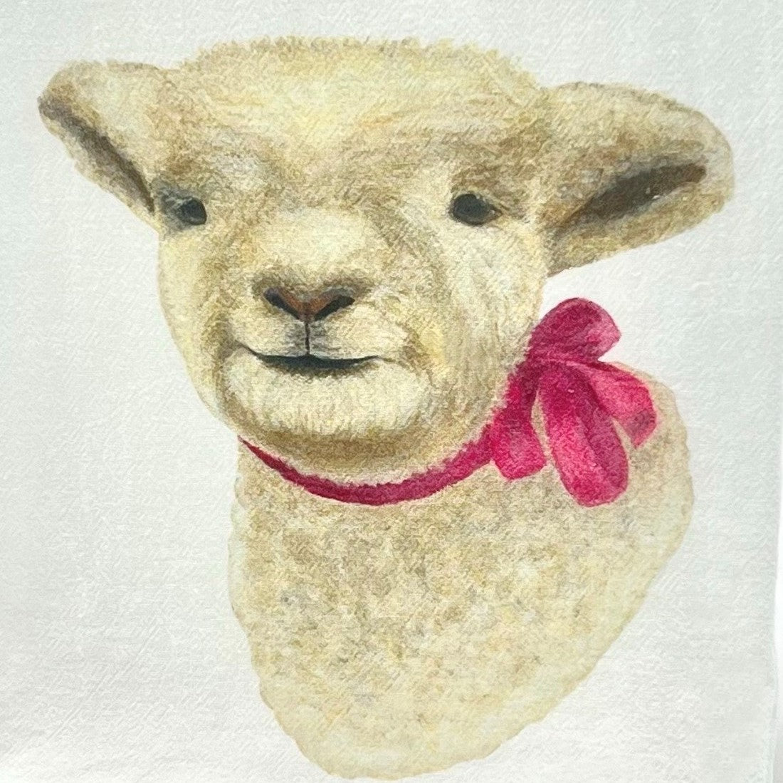 Flour Sack Towel featuring Baby Girl Towel 1818 Farms   