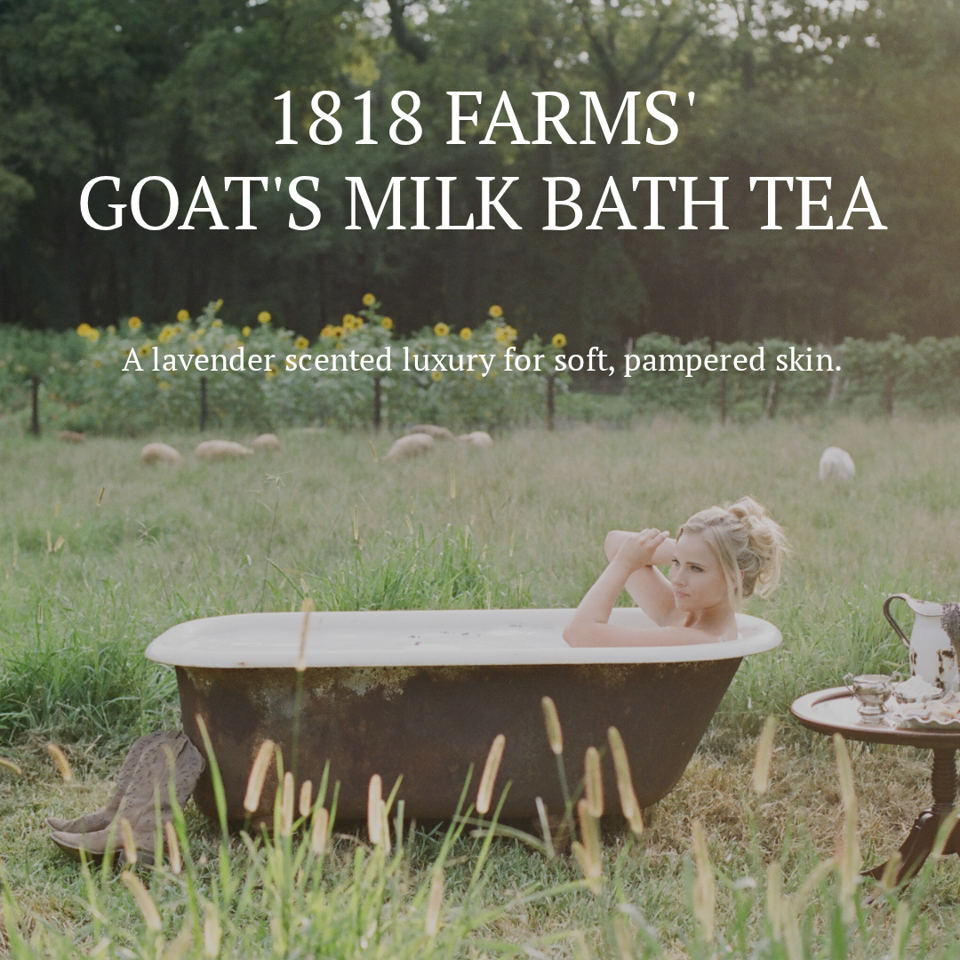 Lavender Goat's Milk Bath Tea Tin Bath Teas & Truffles 1818 Farms