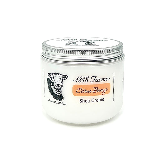 Shea Creme (4 fl oz) | Citrus Breeze Shea Creme 1818 Farms   