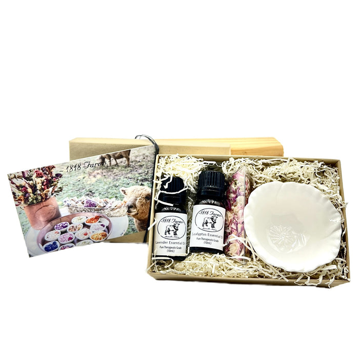 Dried Flower Confetti and Essential Oil Gift Set