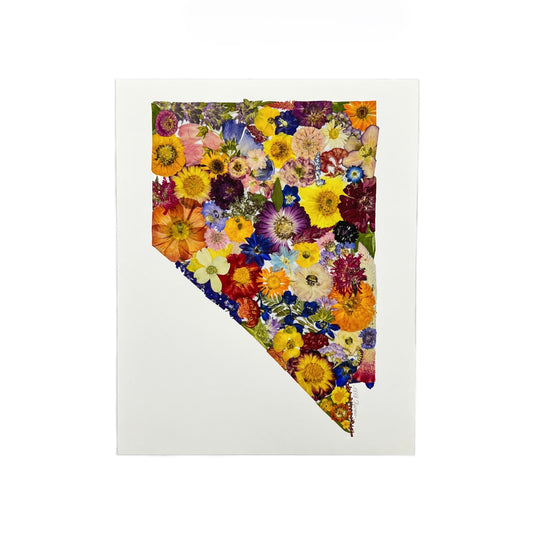 Nevada Themed Giclée Print  - "Where I Bloom" Collection Giclee Art Print 1818 Farms   