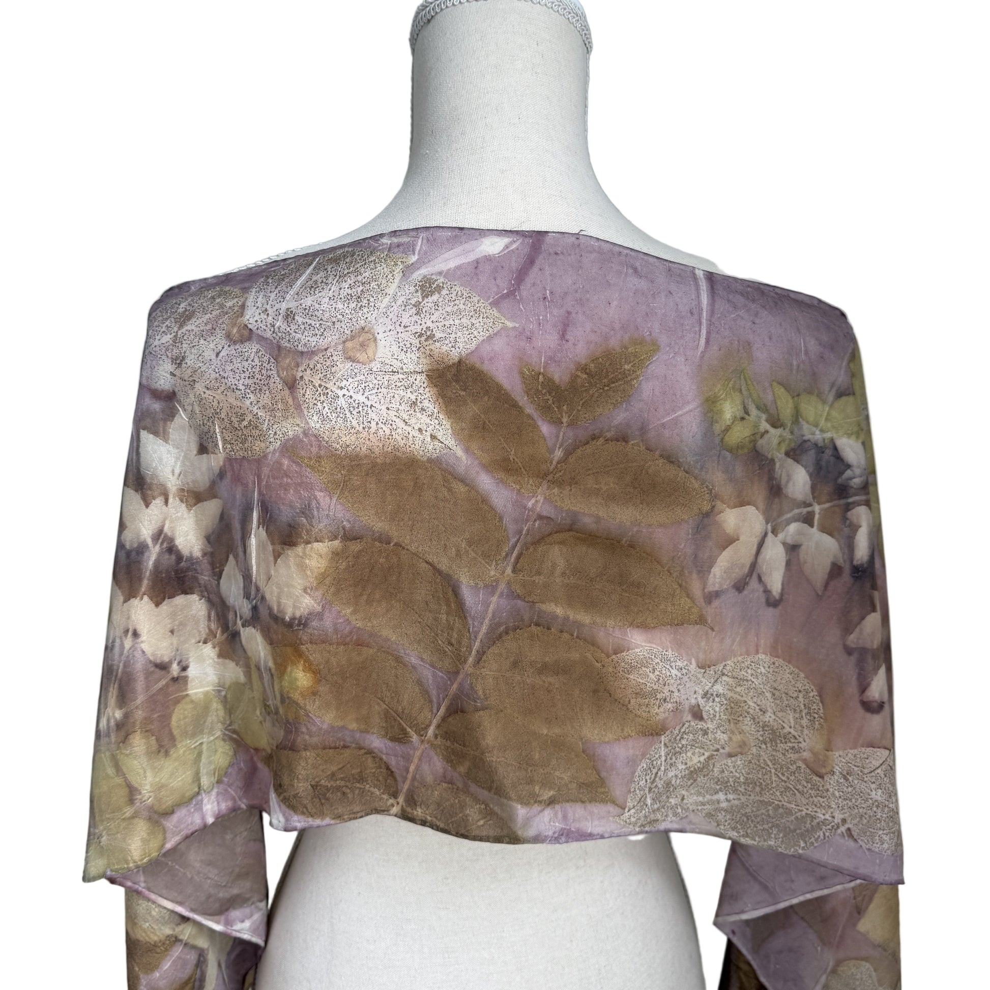 Silk Scarf | "Ruth" Cochineal - Sappanwood Scarf 1818 Farms