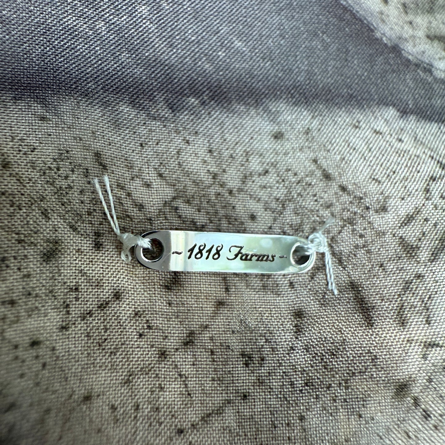 Silk Scarf | "Penelope" Dark Walnut Scarf 1818 Farms