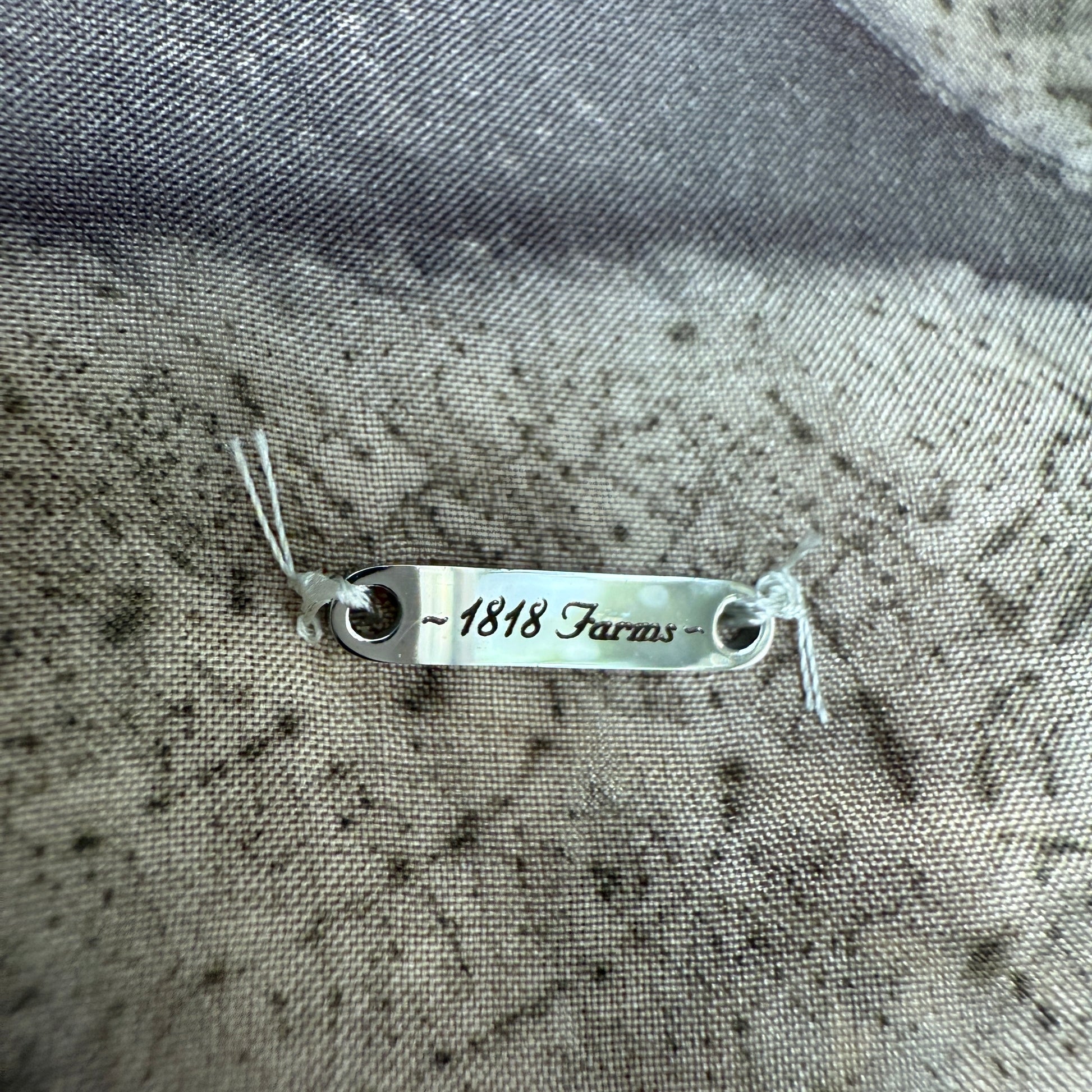 Silk Scarf | "Penelope" Dark Walnut Scarf 1818 Farms