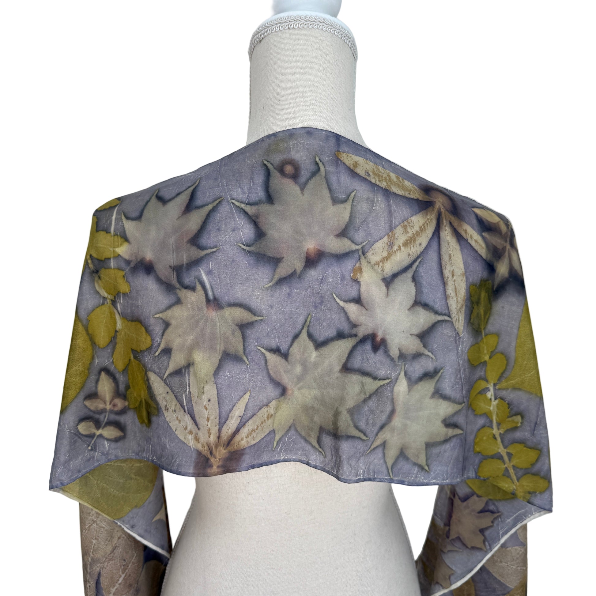 Silk Scarf | "Mary Katherine" Dark Logwood Scarf 1818 Farms