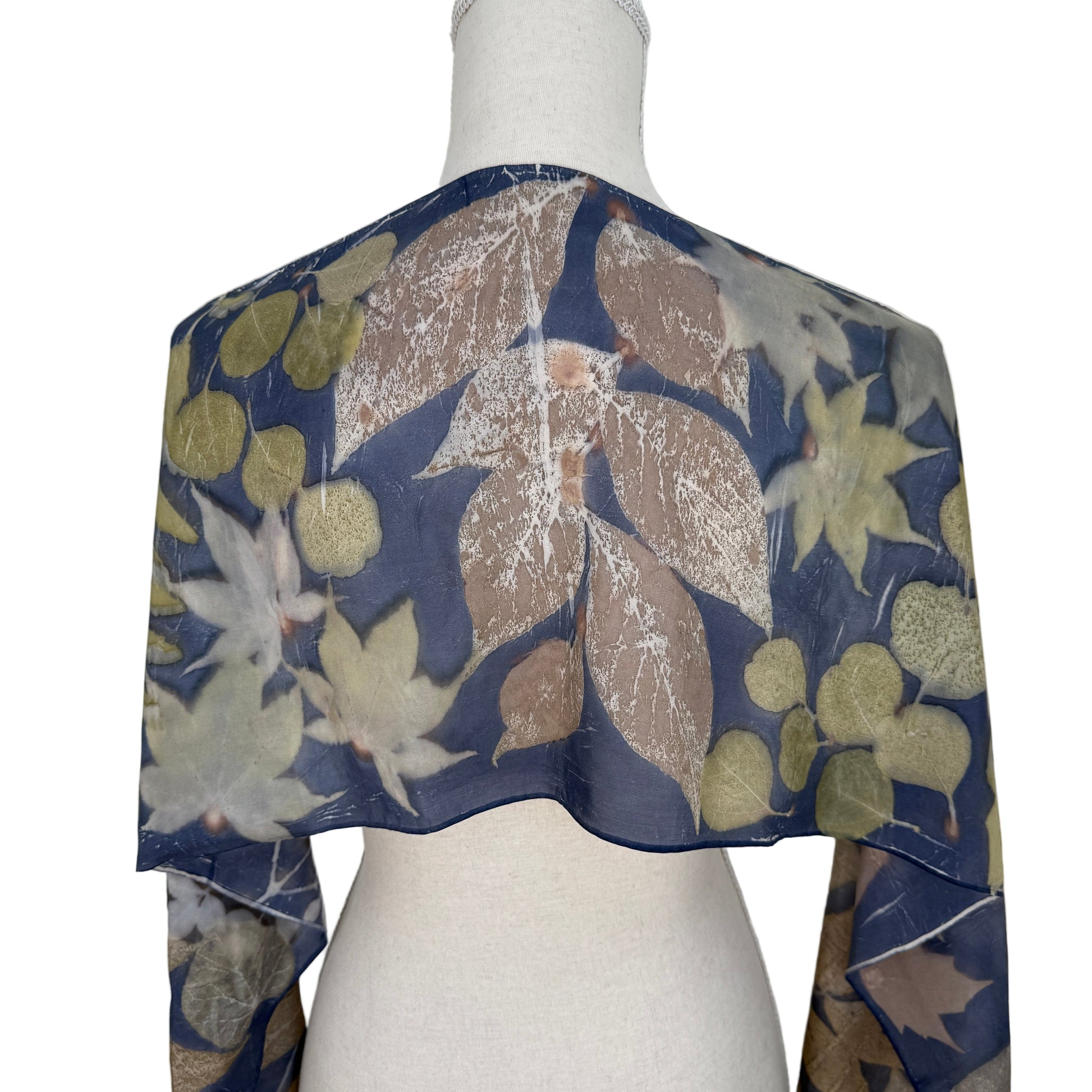 Silk Scarf | "Trudy" Dark Logwood Scarf 1818 Farms