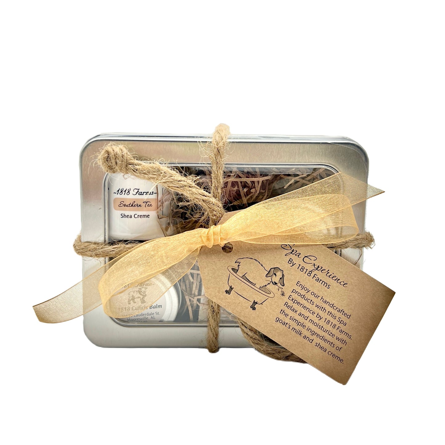 Spa Experience by 1818 Farms - Head to Toe Gift Basket 1818 Farms   