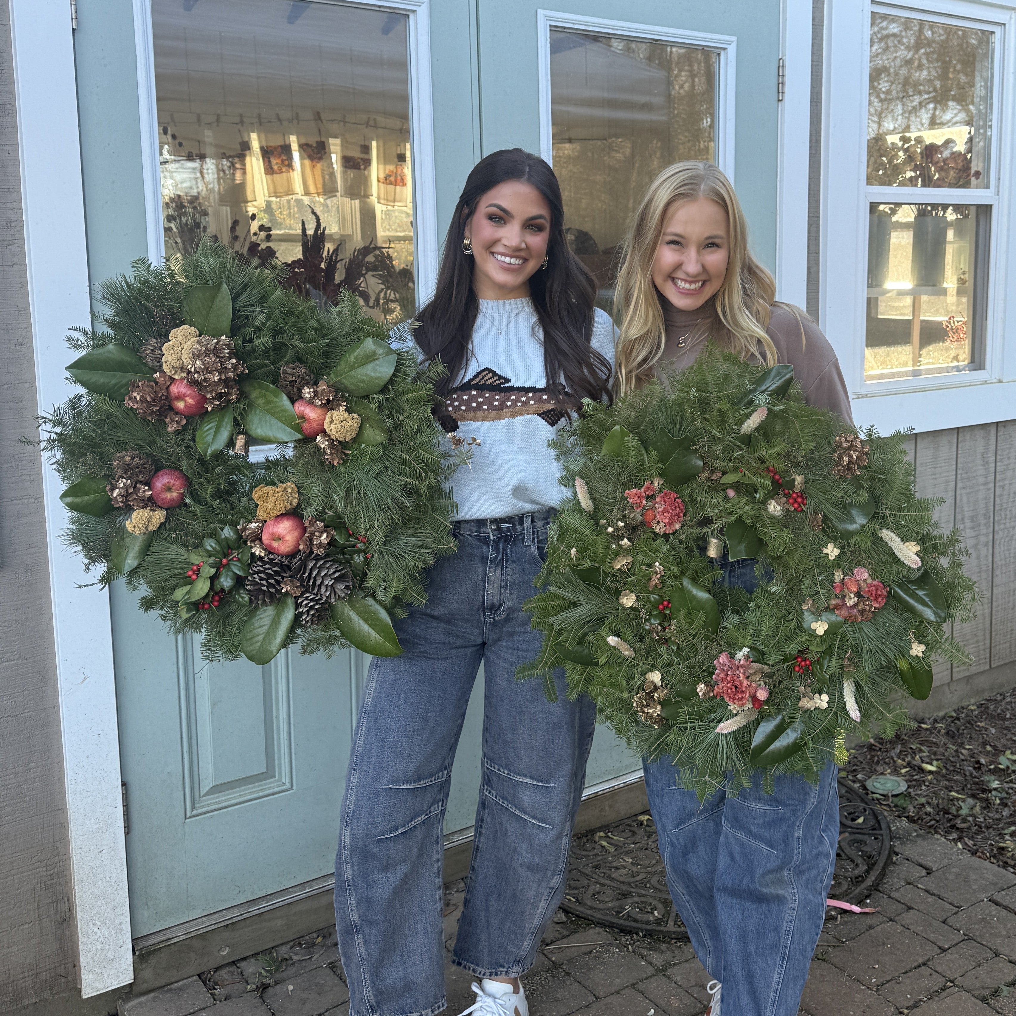 Holiday Wreath-Making Workshop at 1818 Farms