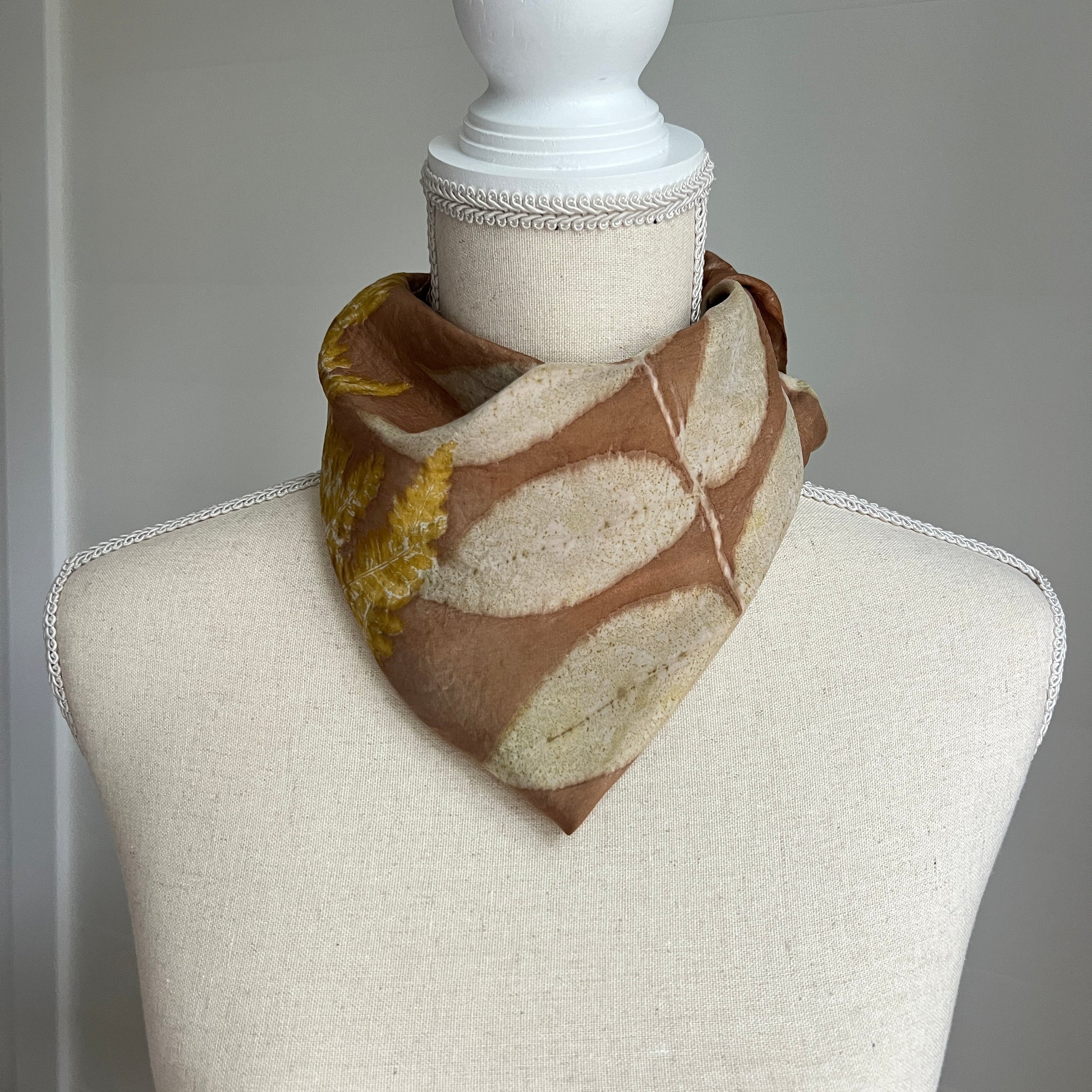 Silk Scarf | "Kelly" Black Walnut Scarf 1818 Farms   