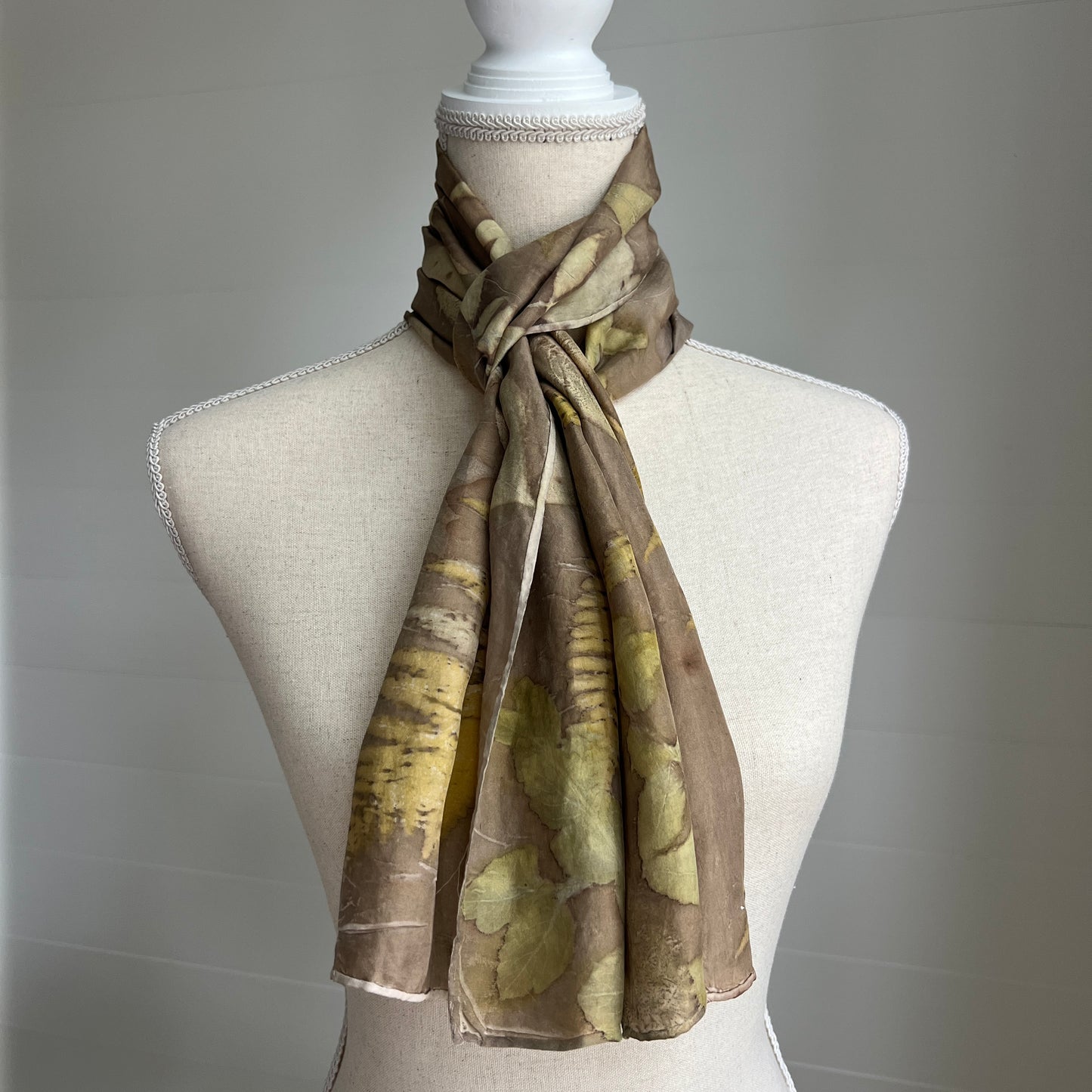 Silk Scarf | "Rebecca" Black Walnut Scarf 1818 Farms   