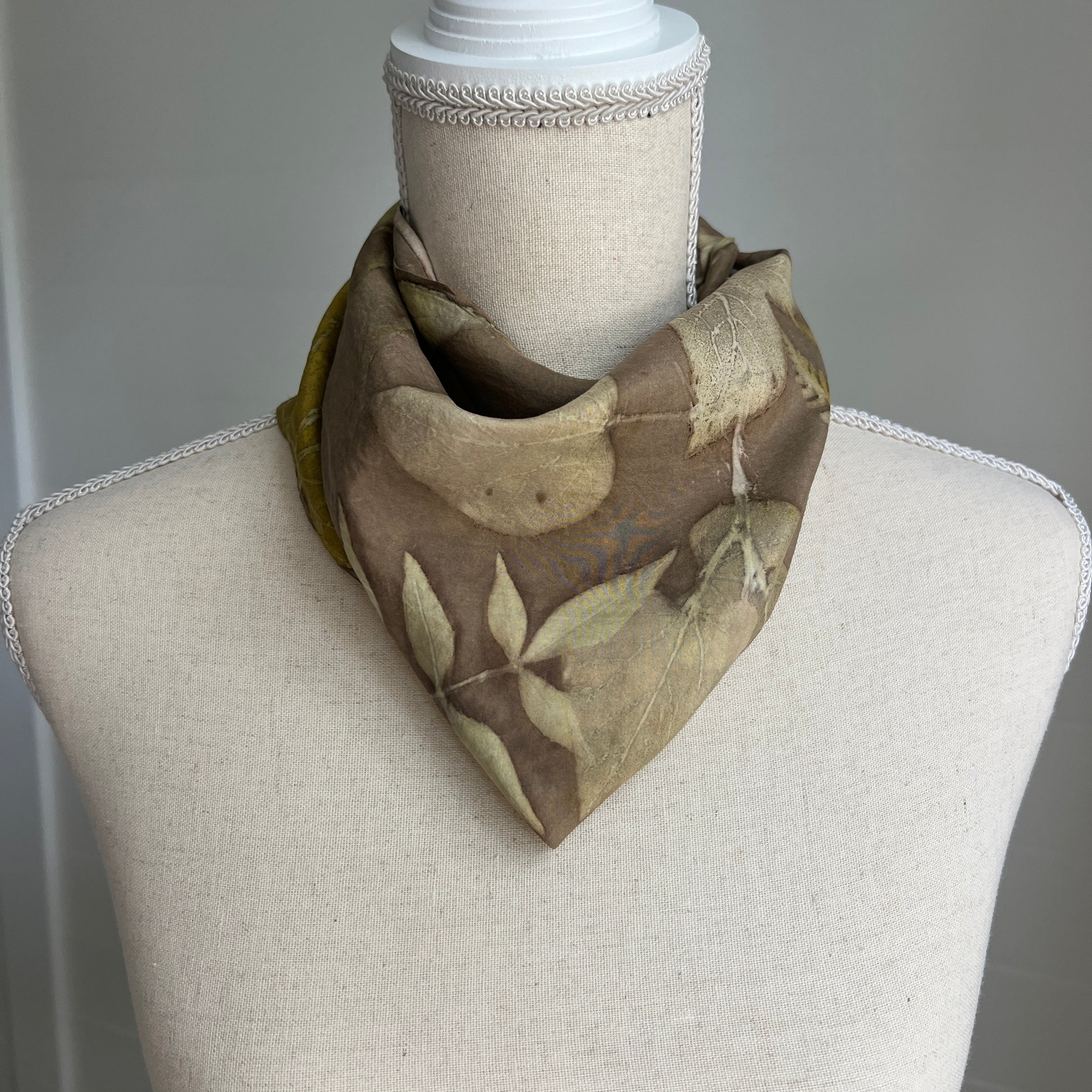 Silk Scarf | "Rebecca" Black Walnut Scarf 1818 Farms   