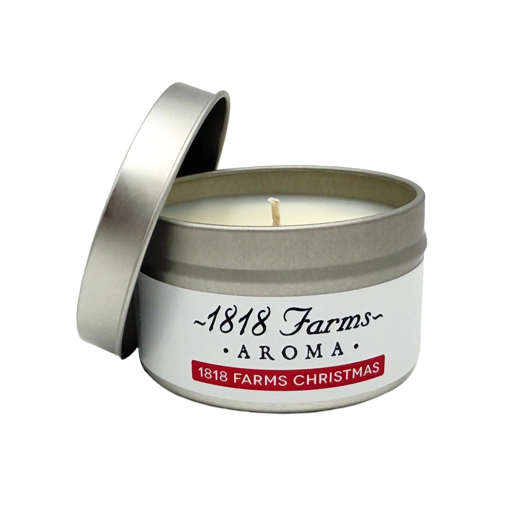 Candles (4.2oz Traveler Tin - 1818 Farms Christmas) 1818 Farms