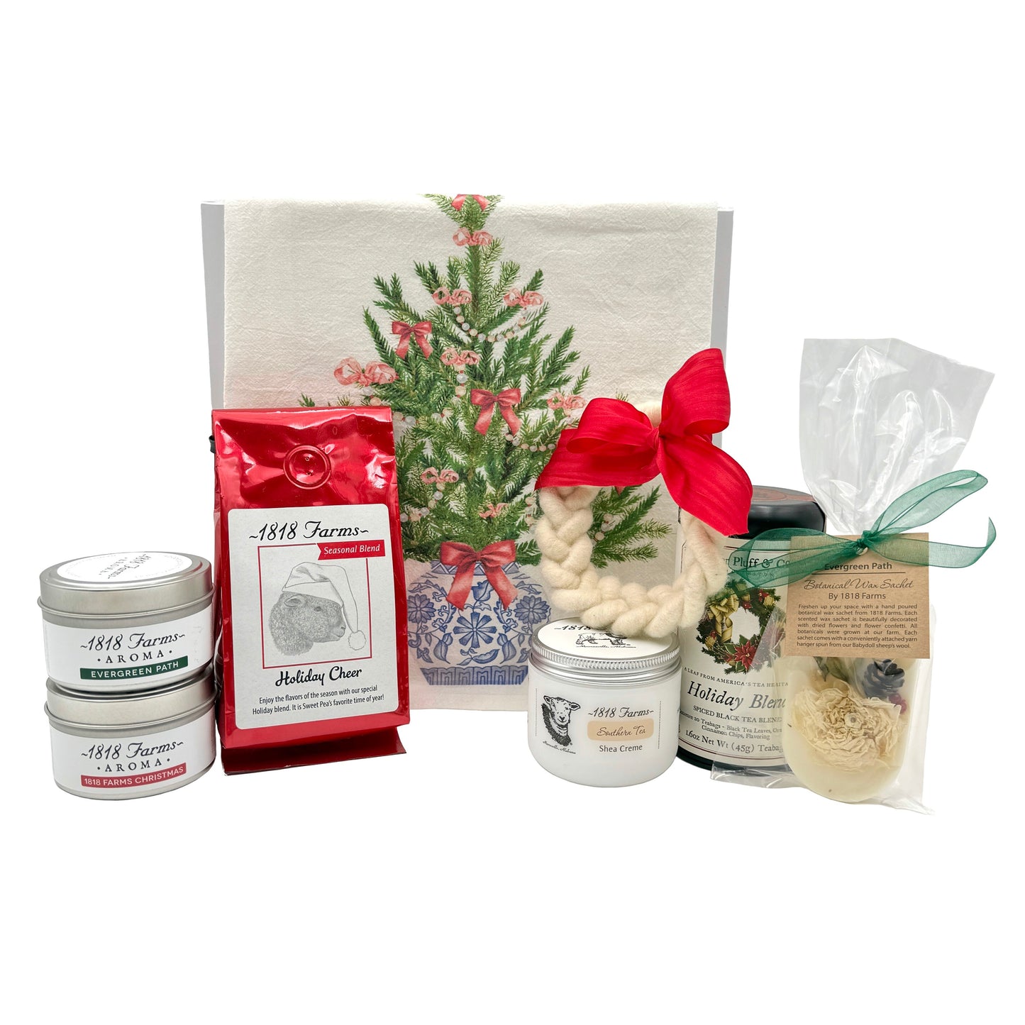 2025 Holiday Bundle Gift Box From 1818 Farms Gift Basket 1818 Farms