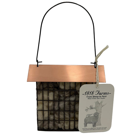 Wool Filled Suet Feeder 1818 Farms