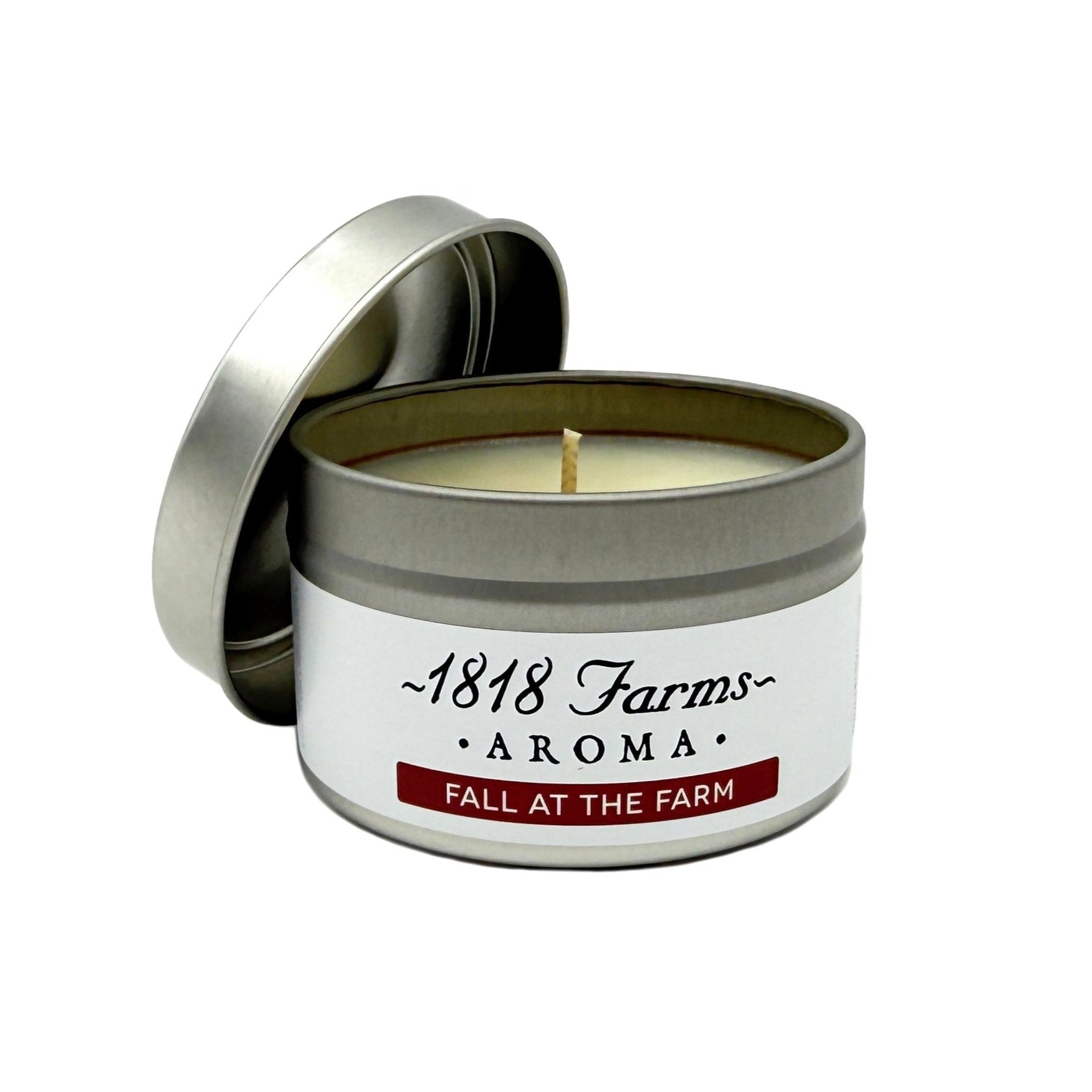 Candles (4.2oz Traveler Tin - Fall at the Farm) 1818 Farms
