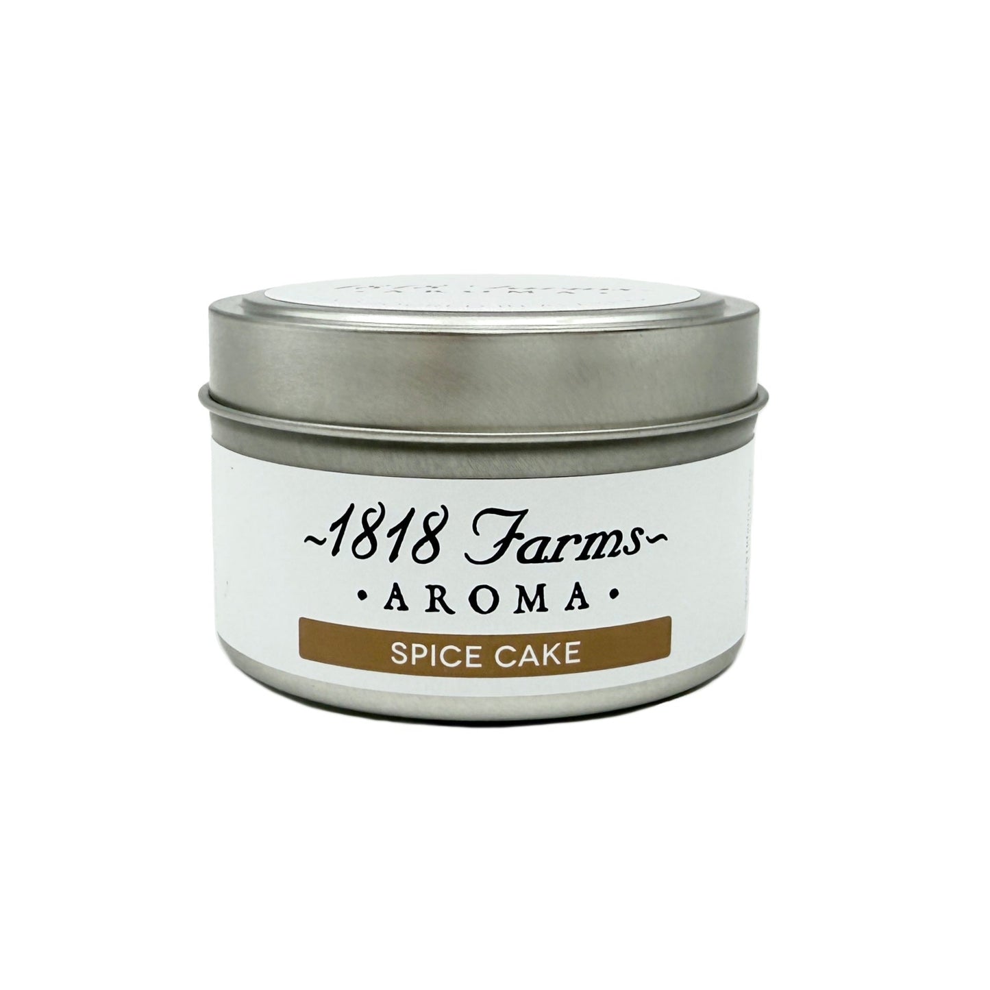 Candles (4.2oz Traveler Tin - Spice Cake) 1818 Farms