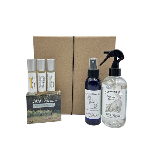 A Yoga Lover's Gift Box Gift Basket 1818 Farms