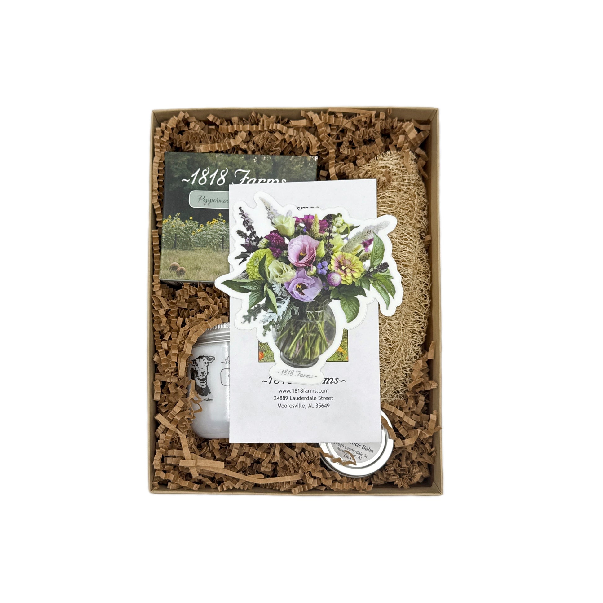 Gardener’s Favorites Gift Box Gift Basket 1818 Farms