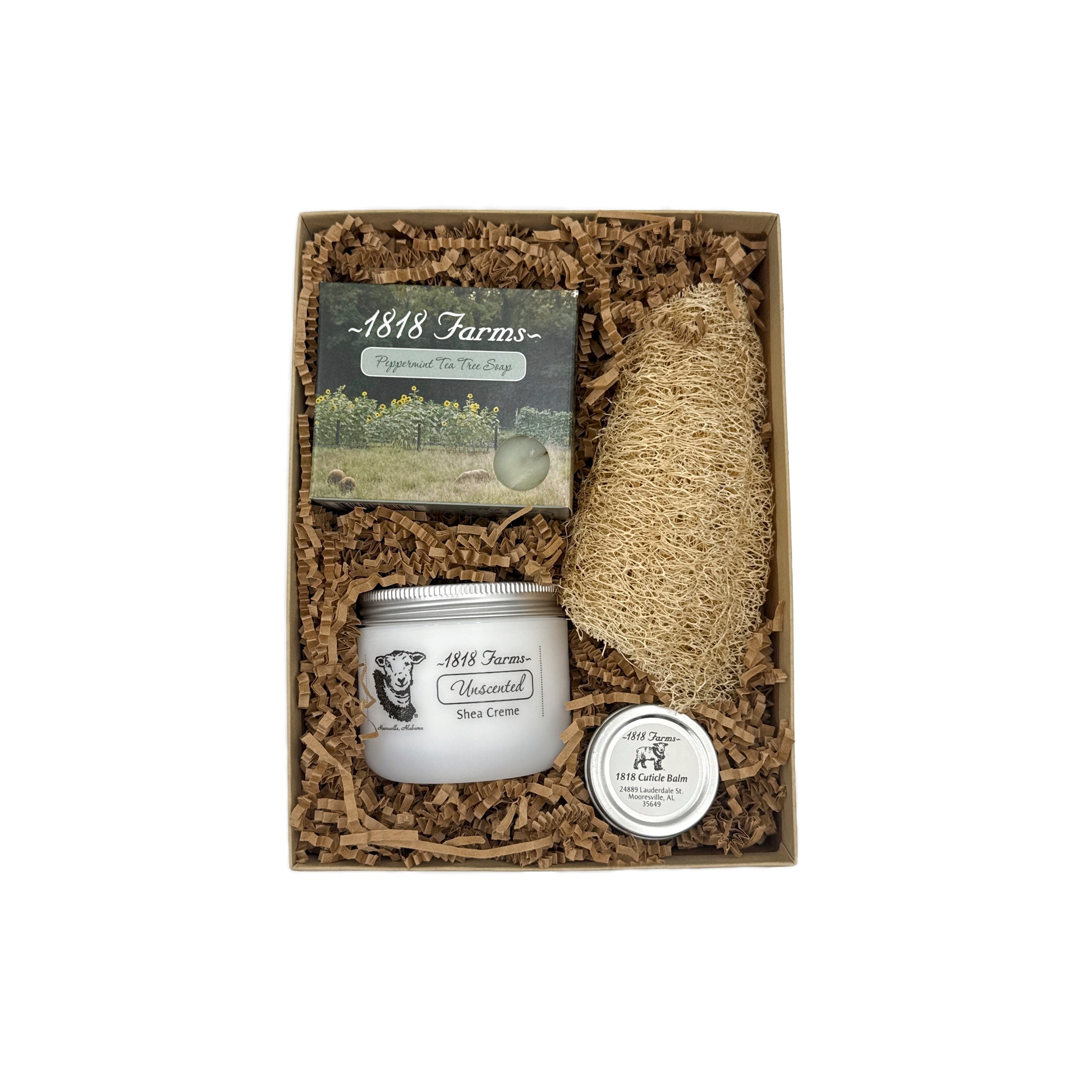 Gardener’s Favorites Gift Box Gift Basket 1818 Farms