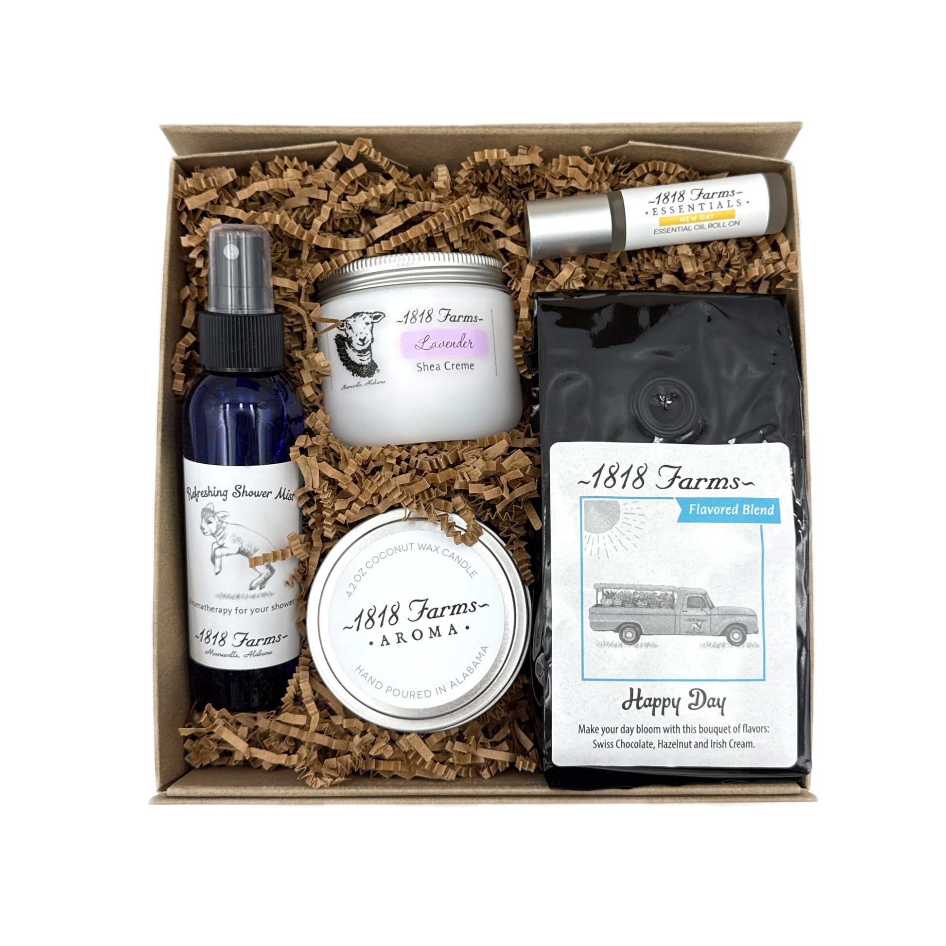 Happy Day Gift Box Gift Basket 1818 Farms