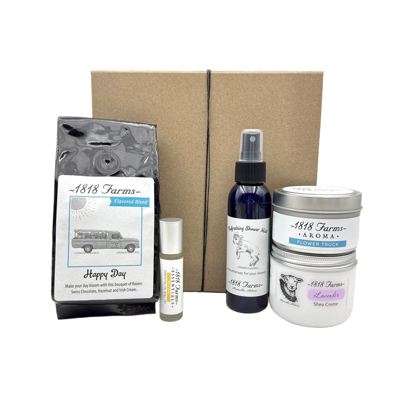 Happy Day Gift Box Gift Basket 1818 Farms