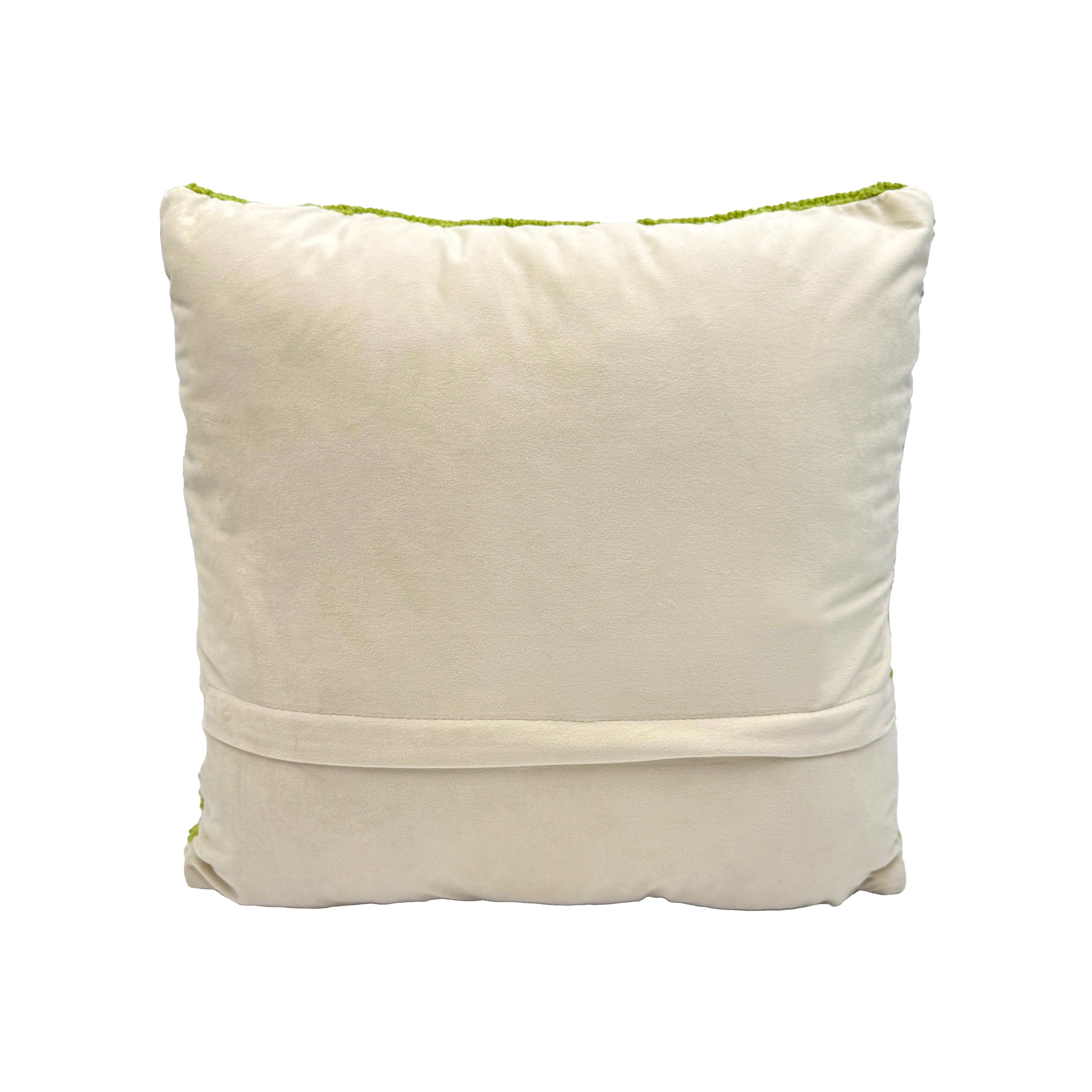 1818 Farms Daisy Wool Hooked Pillow