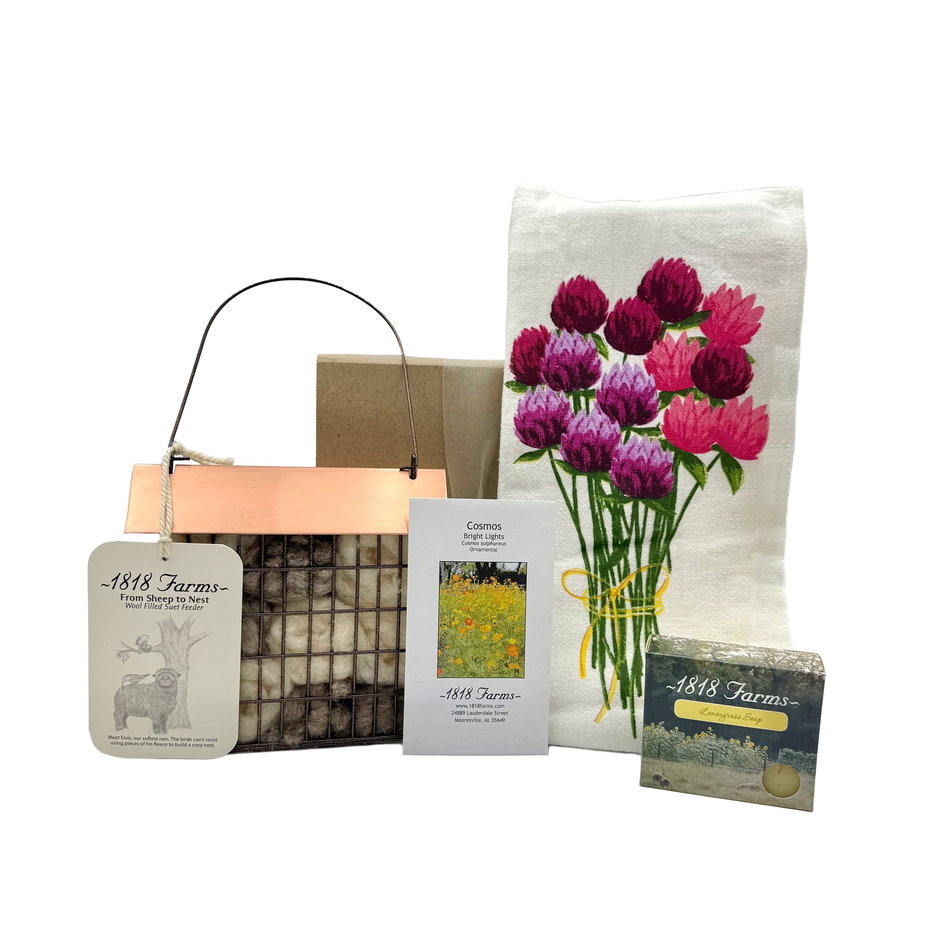 Sheep to Nest Backyard Lover's Gift Box Gift Basket 1818 Farms