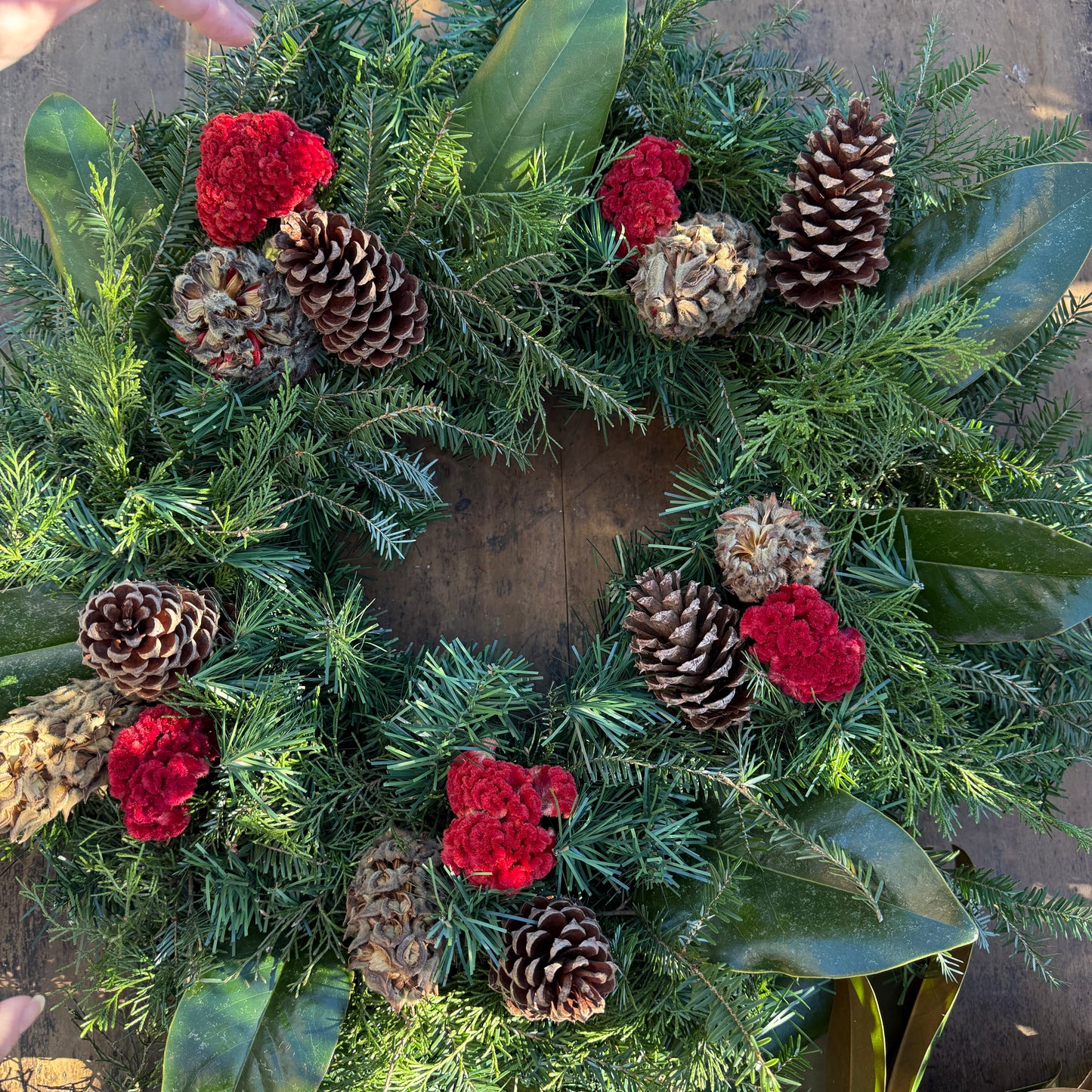 Holiday Wreath-Making Workshop at 1818 Farms Classes & Events 1818 Farms   