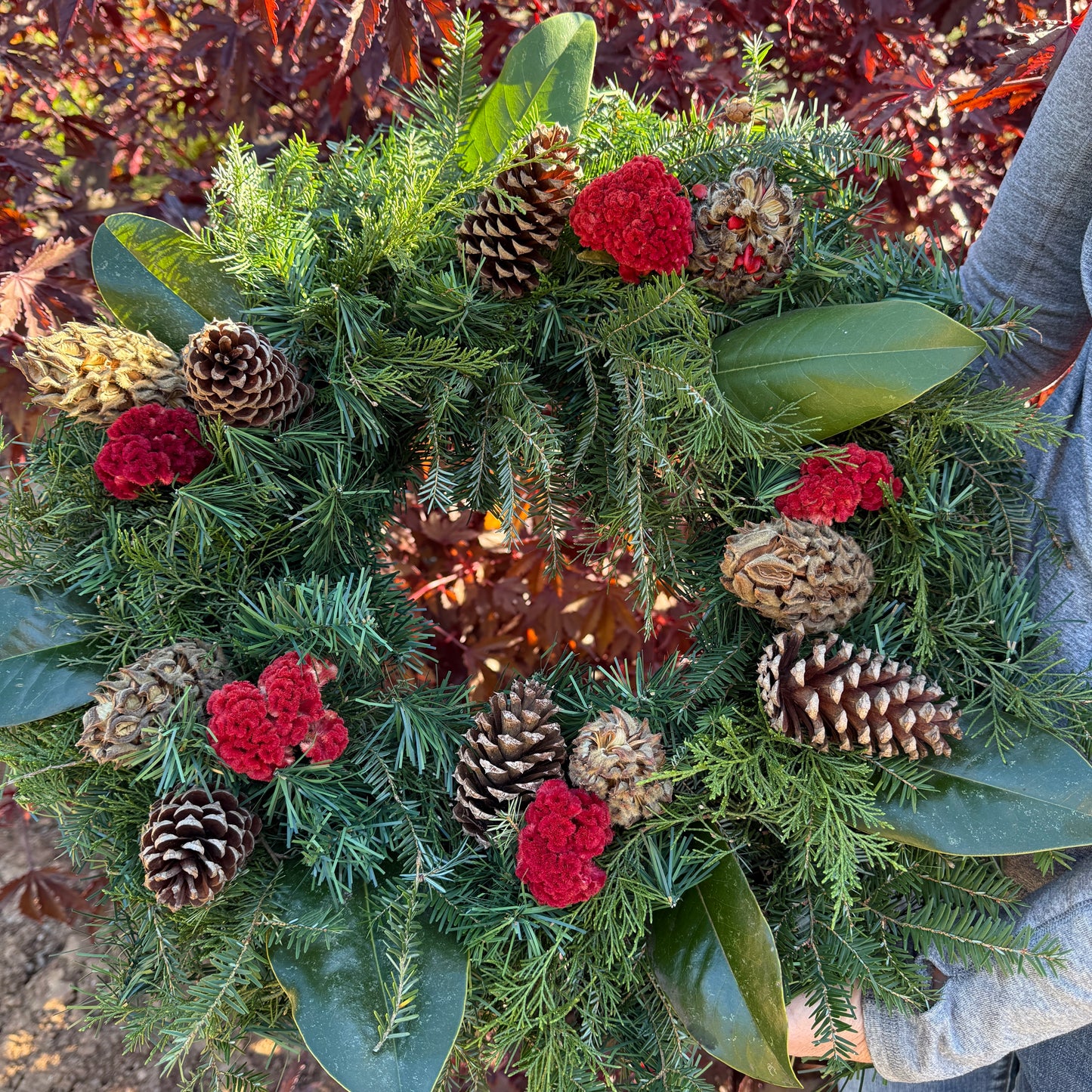 Holiday Wreath-Making Workshop at 1818 Farms Classes & Events 1818 Farms   