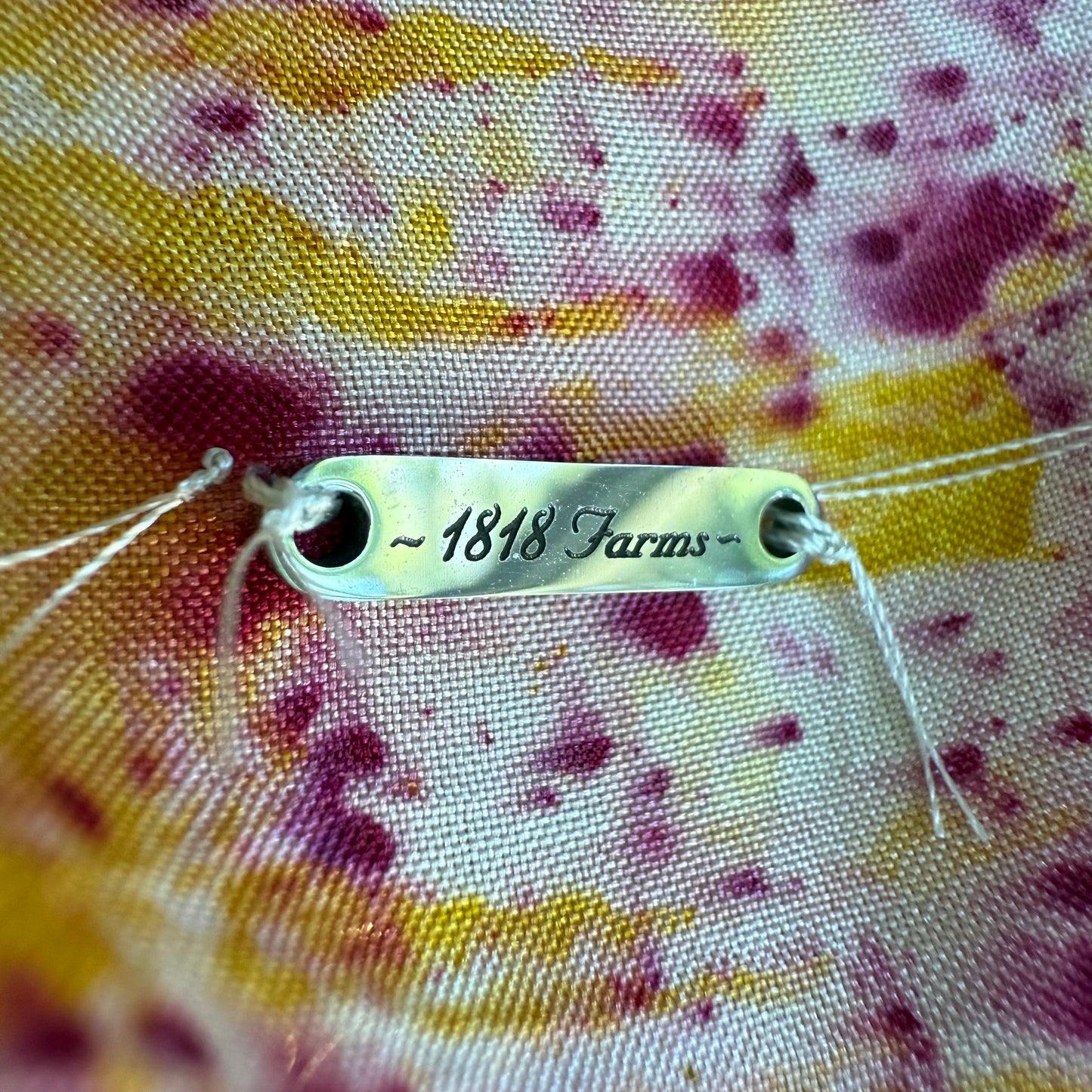 Silk Scarf | "Madelynn" Cochineal/Cosmo/Marigold