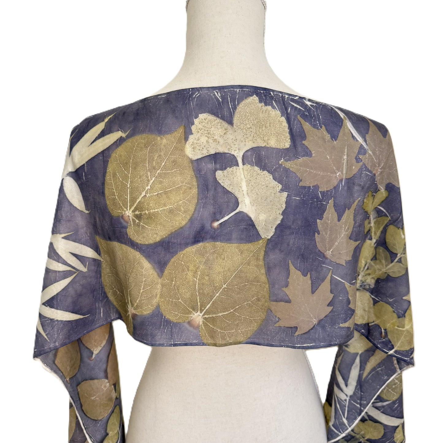 Silk Scarf | "Lyde" Dark Logwood