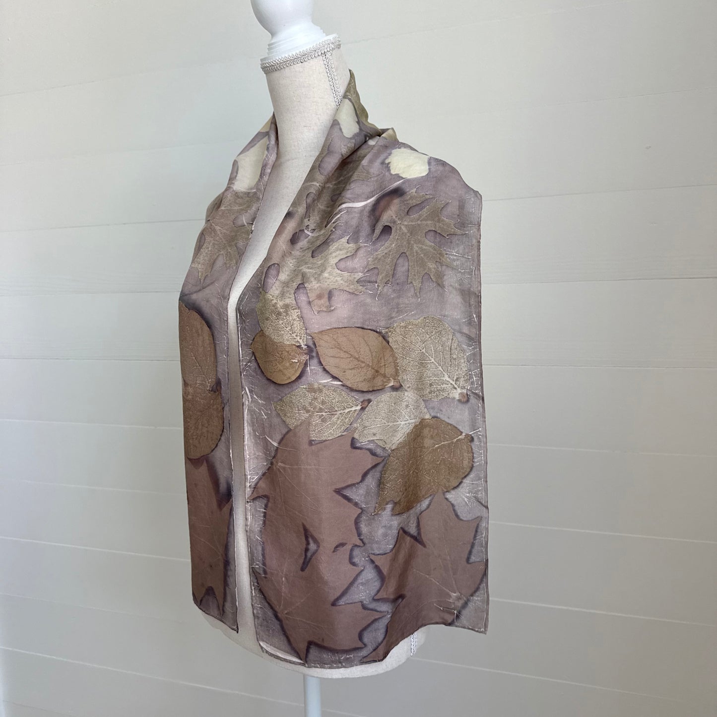 Silk Scarf | "Sheila" Dark Logwood