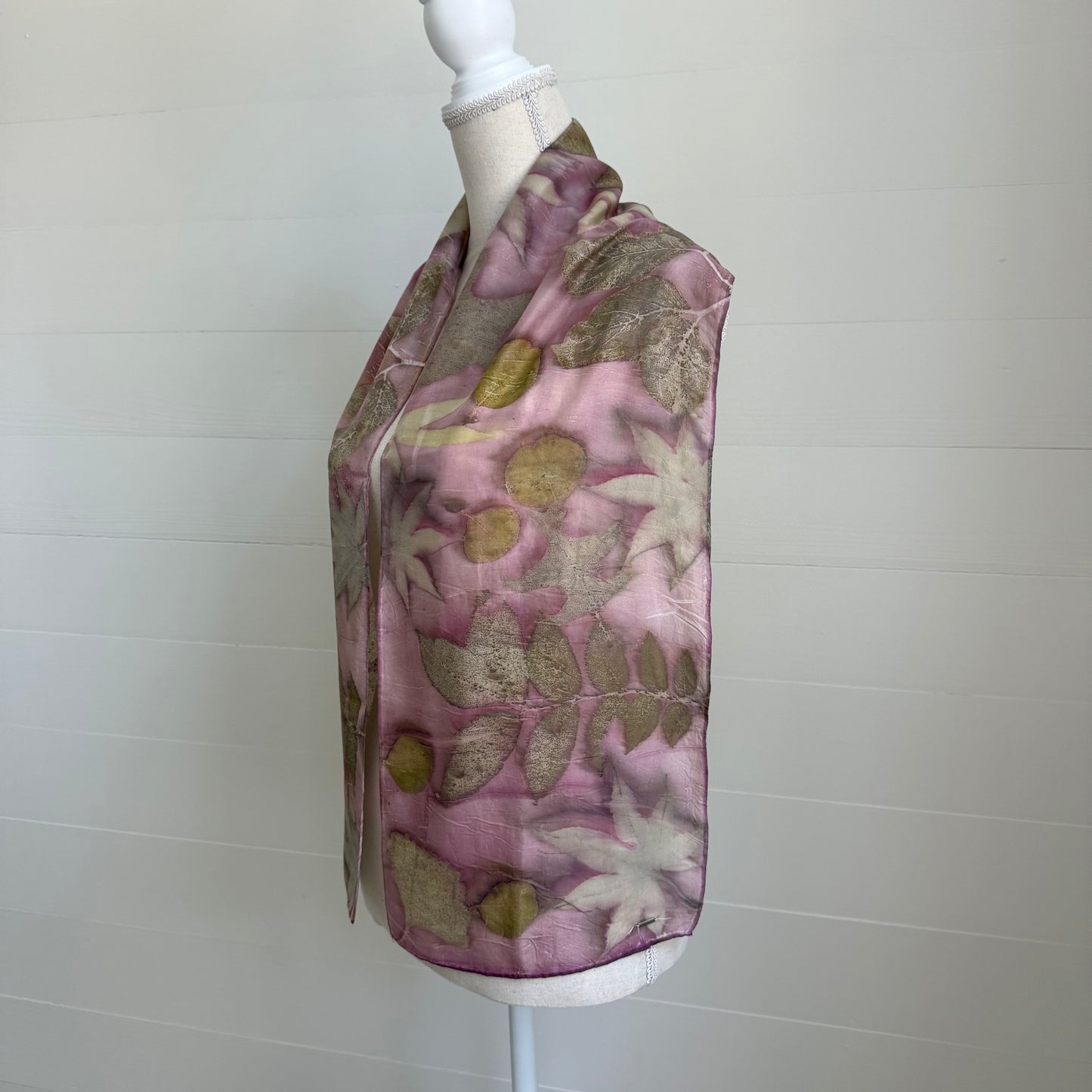 Silk Scarf | "Alicia" Logwood