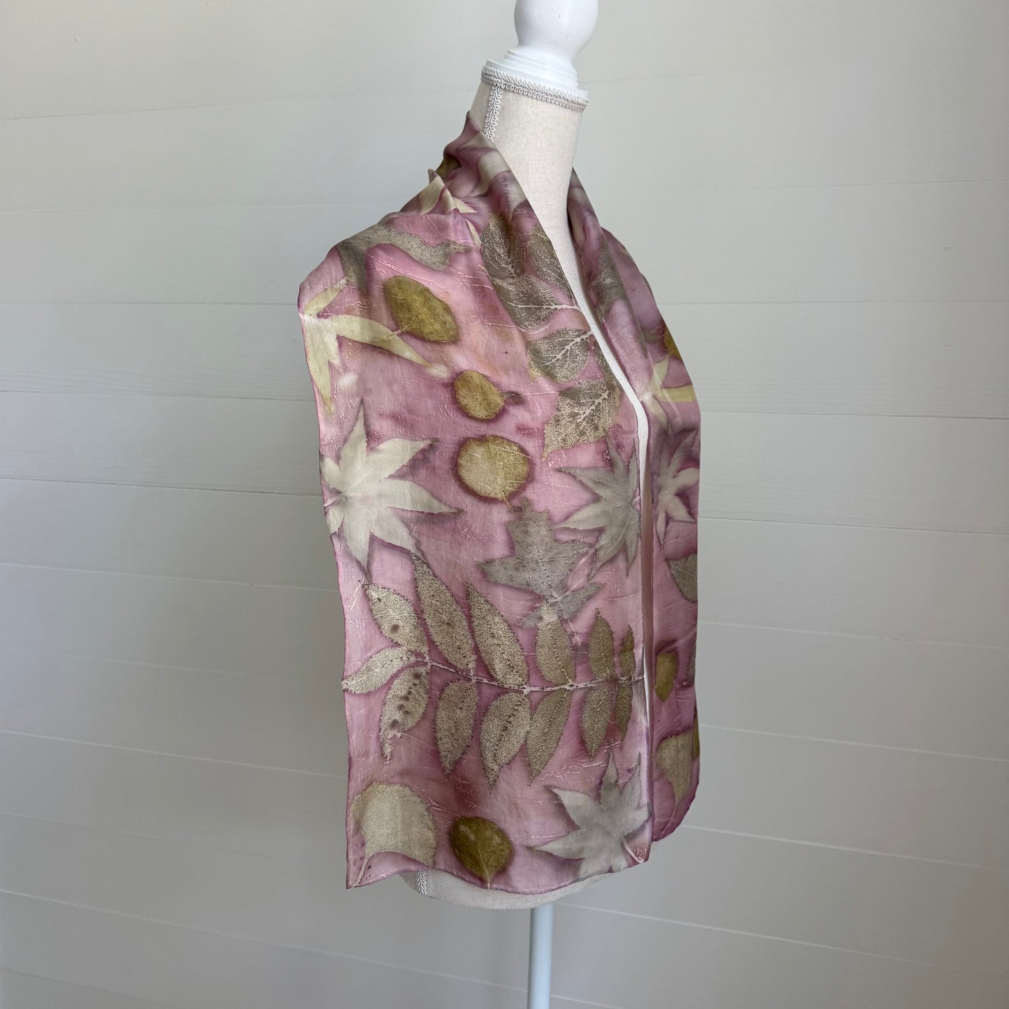 Silk Scarf | "Alicia" Logwood