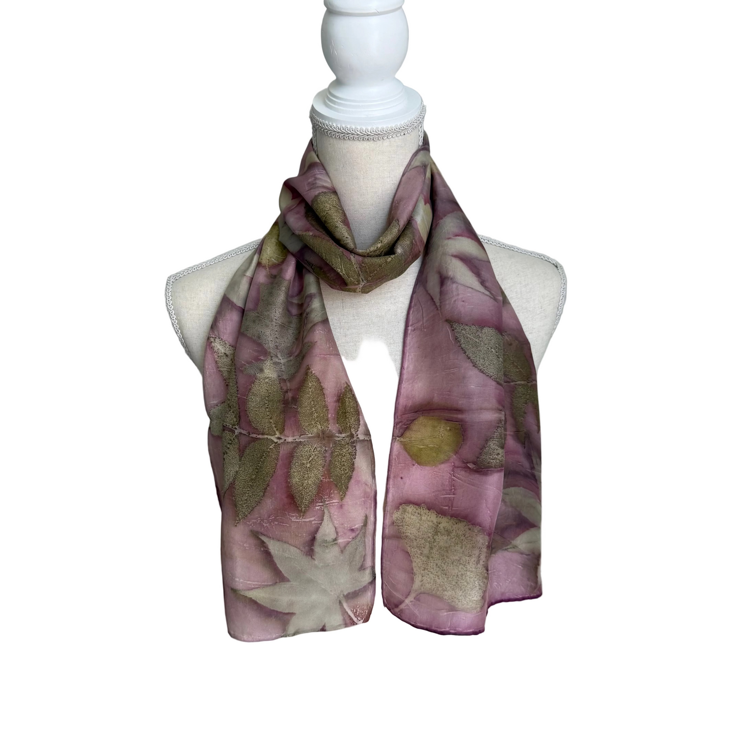 Silk Scarf | "Alicia" Logwood